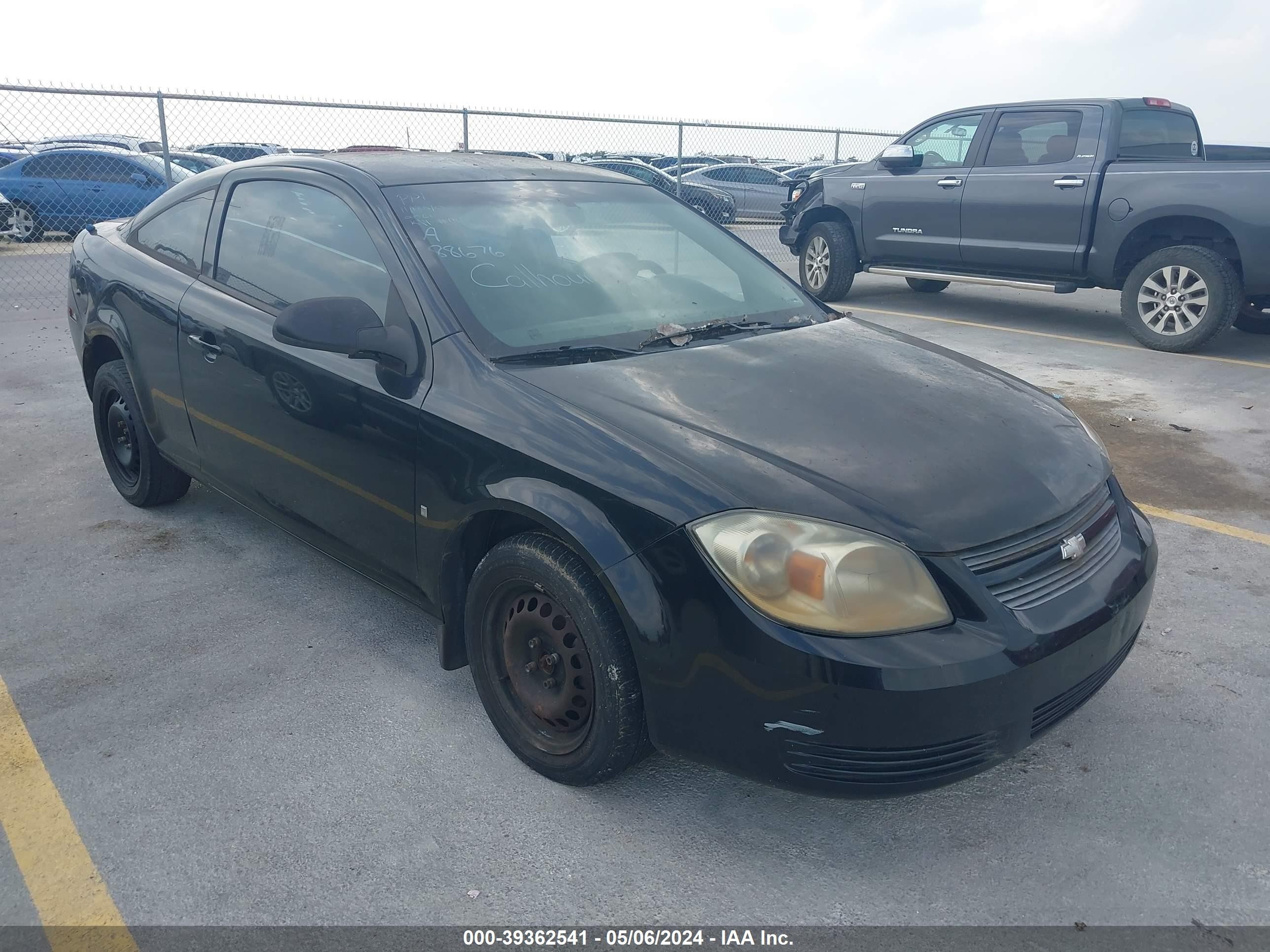 CHEVROLET COBALT 2008 1g1al18f287261345