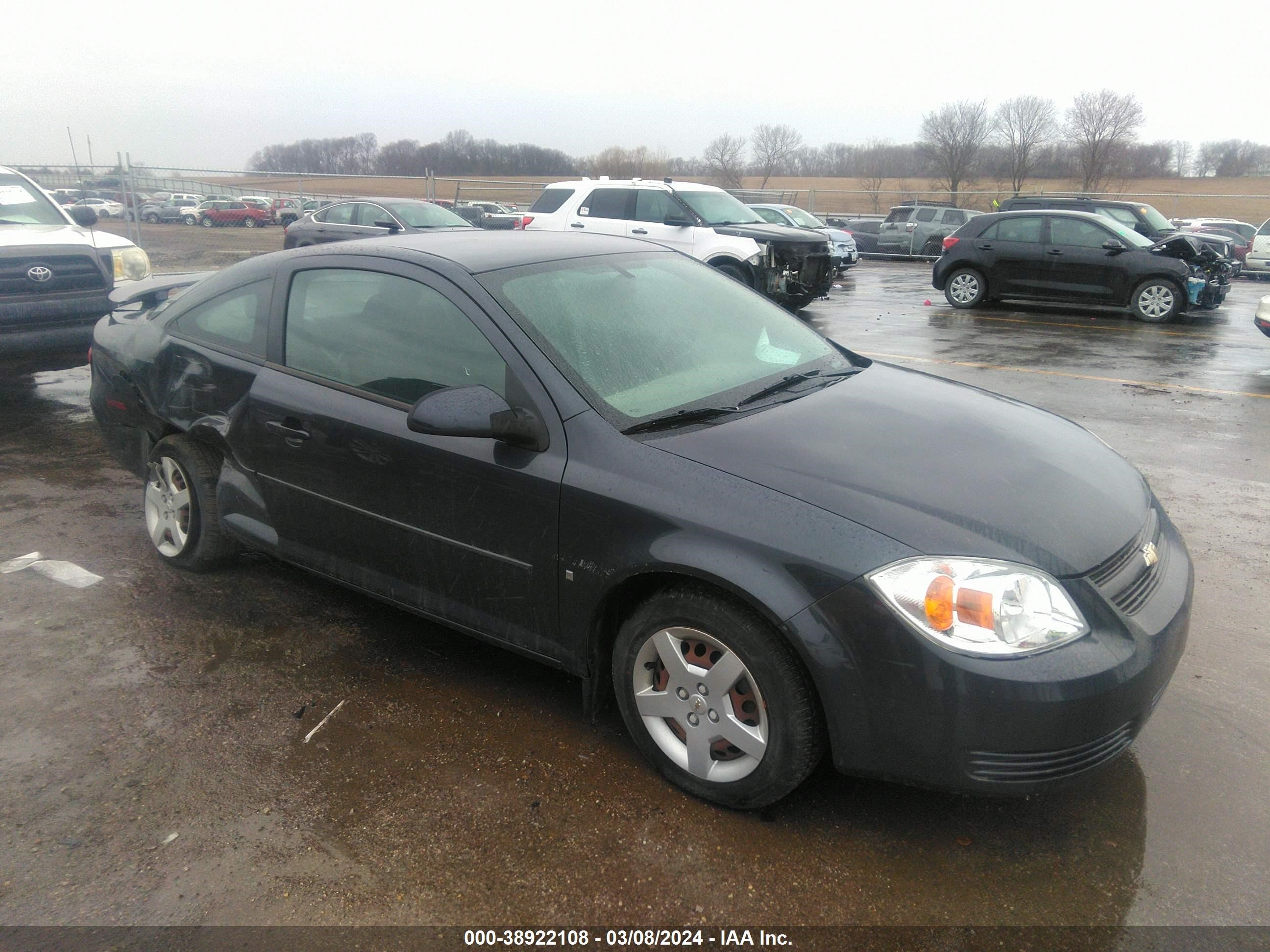 CHEVROLET COBALT 2008 1g1al18f787284569