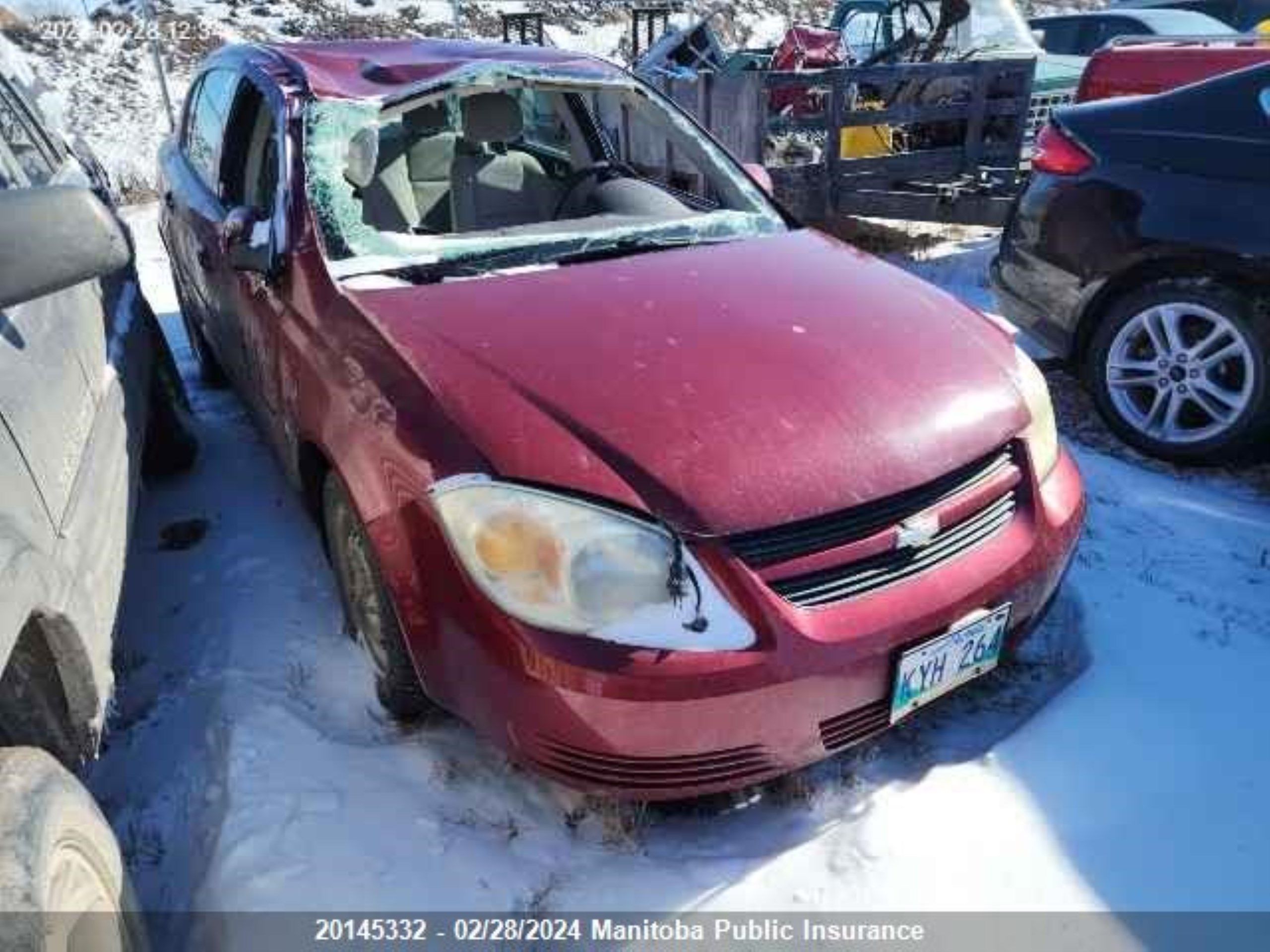 CHEVROLET COBALT 2008 1g1al55f087122049