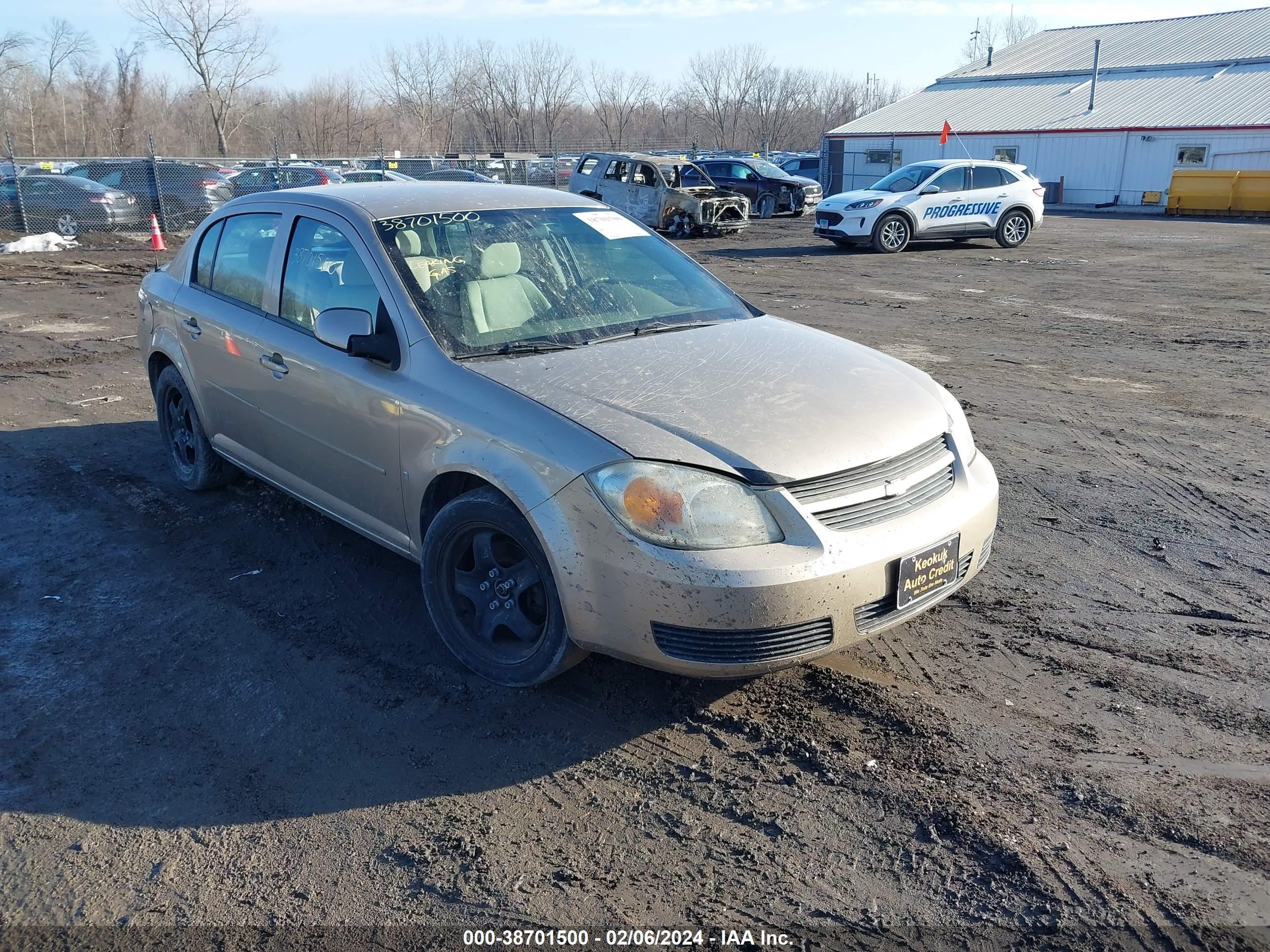 CHEVROLET COBALT 2007 1g1al55f577342589