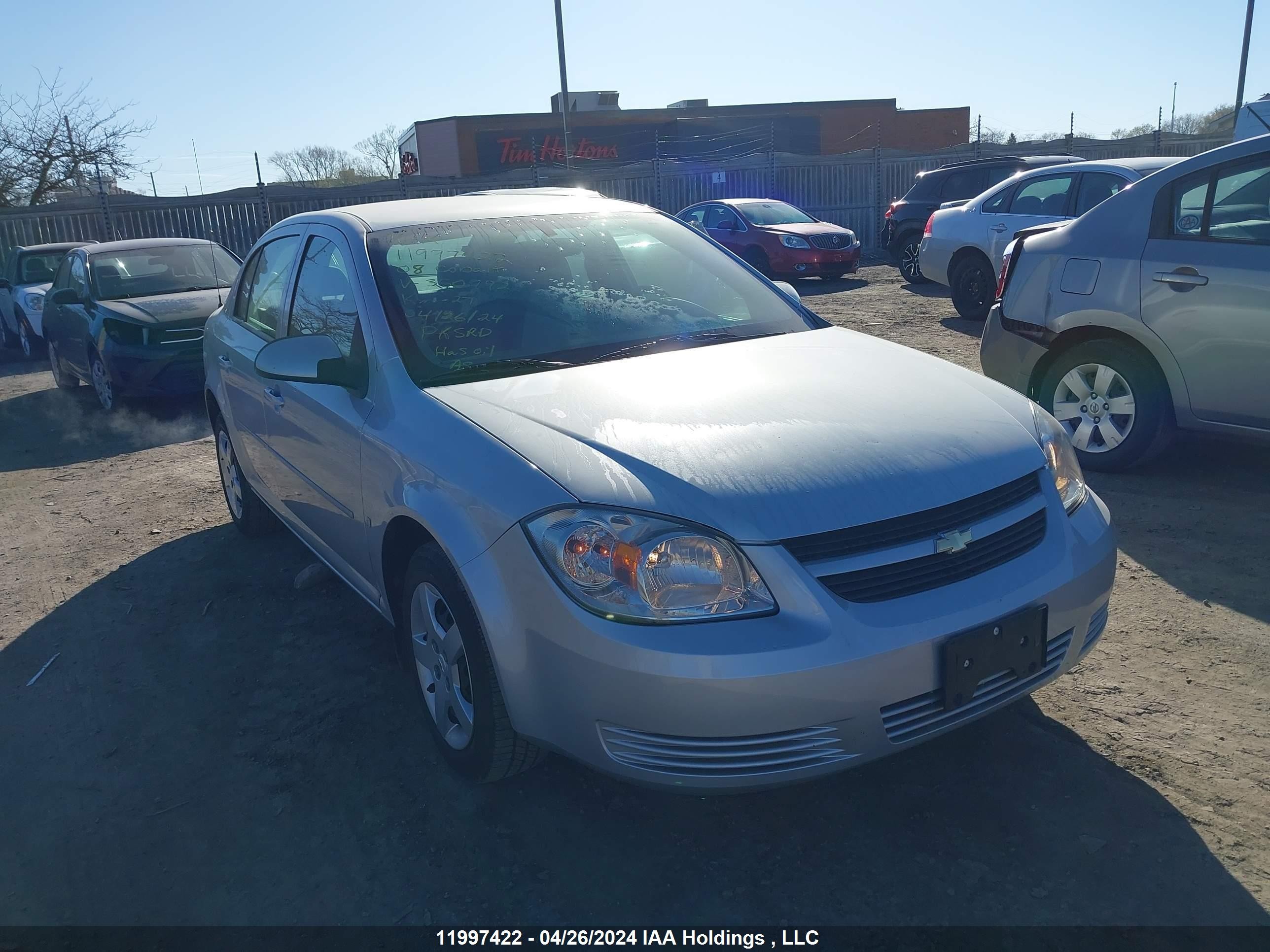 CHEVROLET COBALT 2008 1g1al55f787350792