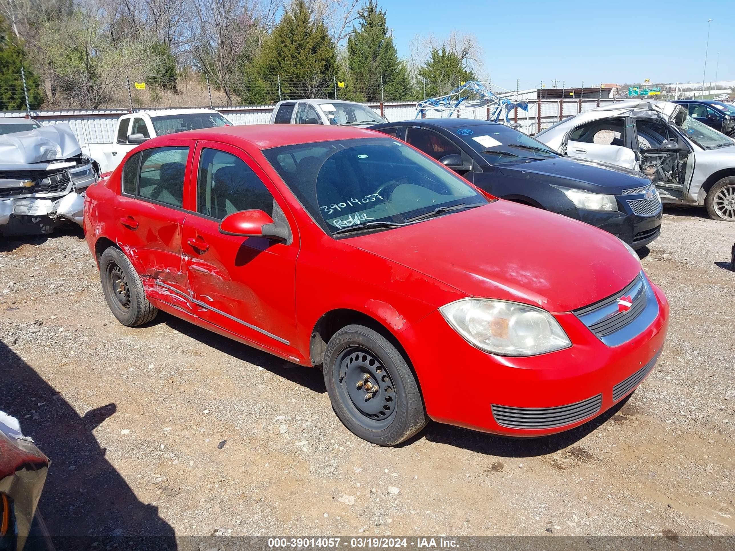 CHEVROLET COBALT 2007 1g1al55f877168825