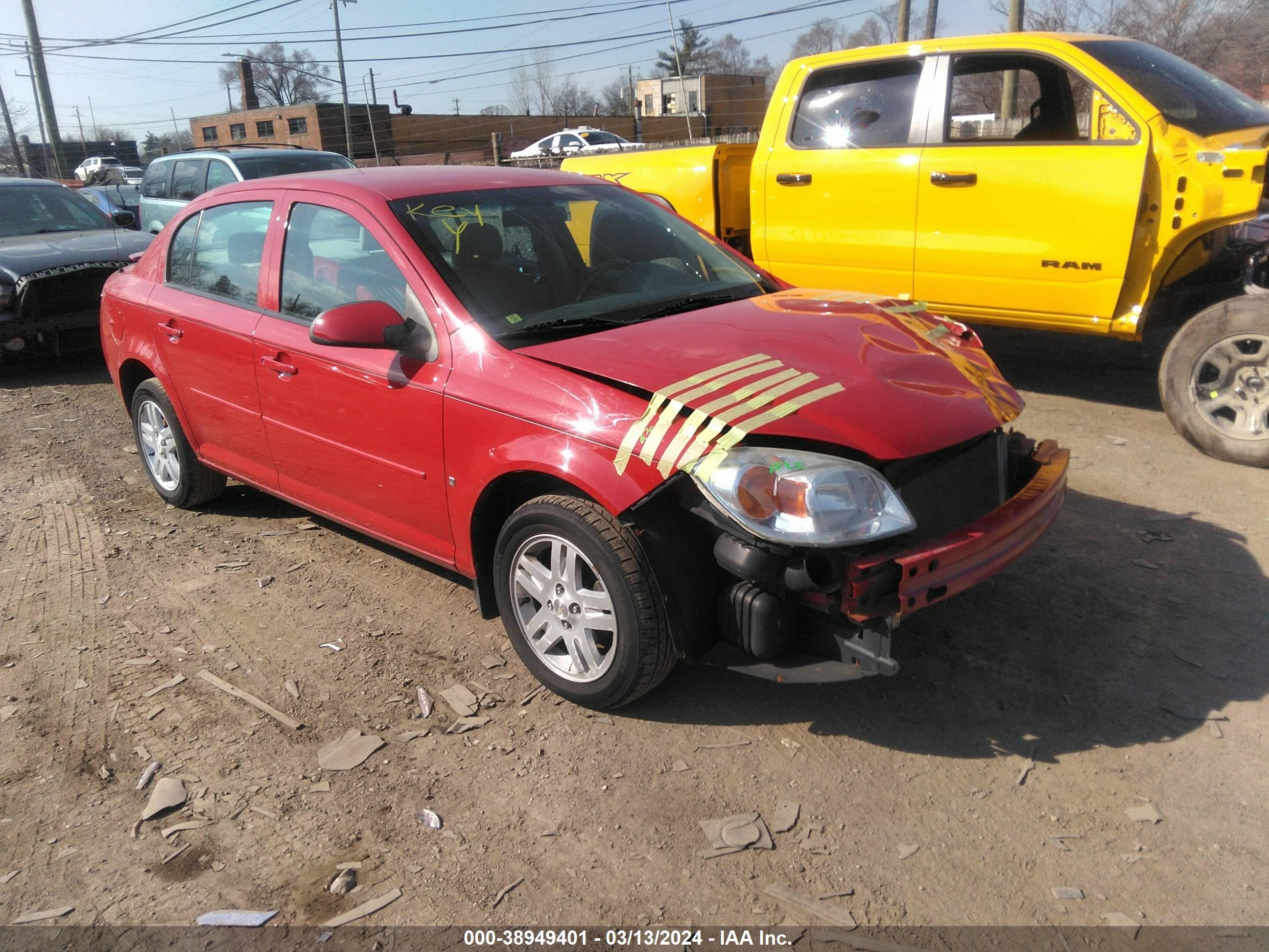 CHEVROLET COBALT 2006 1g1al55f967744114