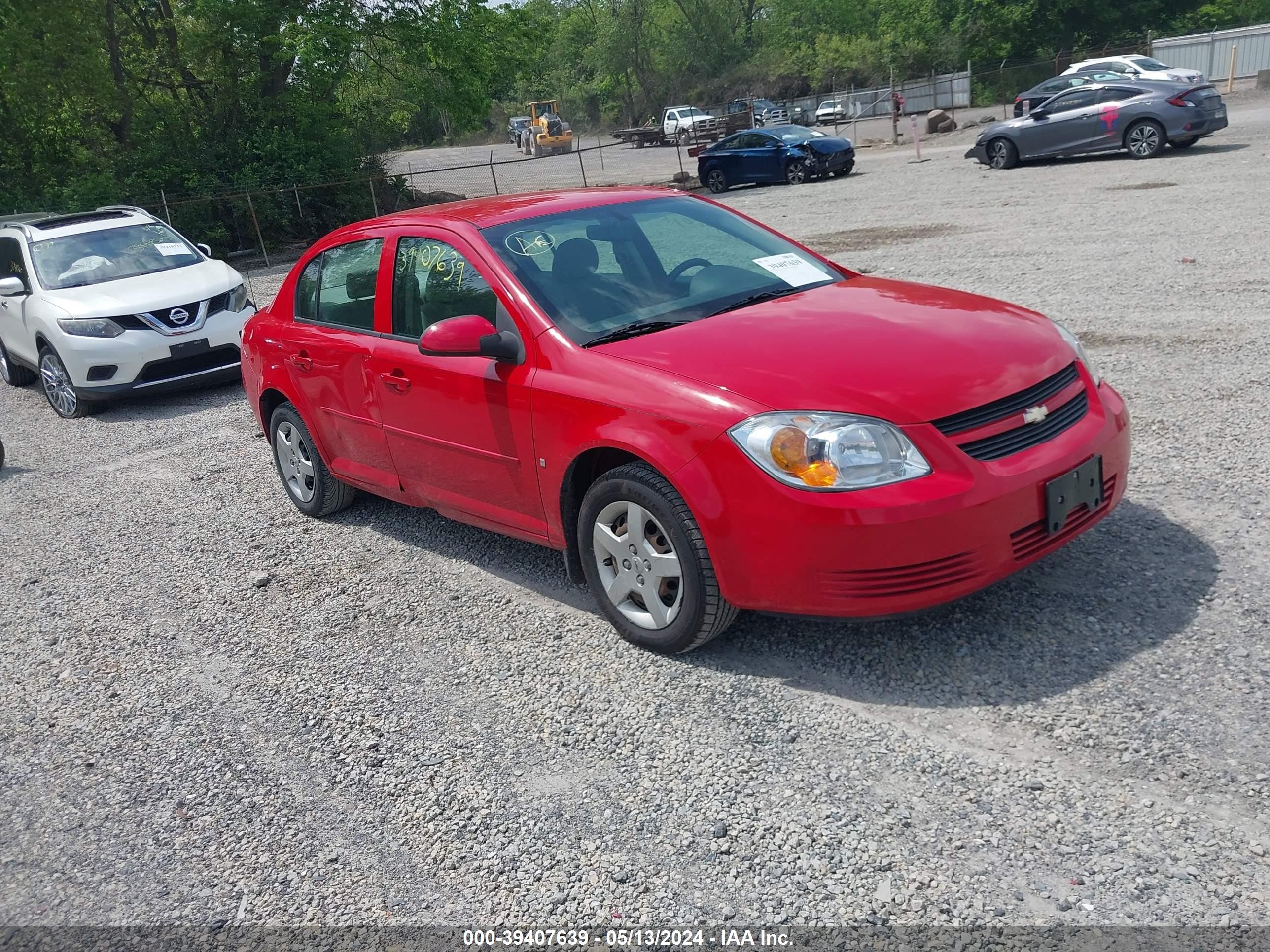 CHEVROLET COBALT 2008 1g1al58f187128700