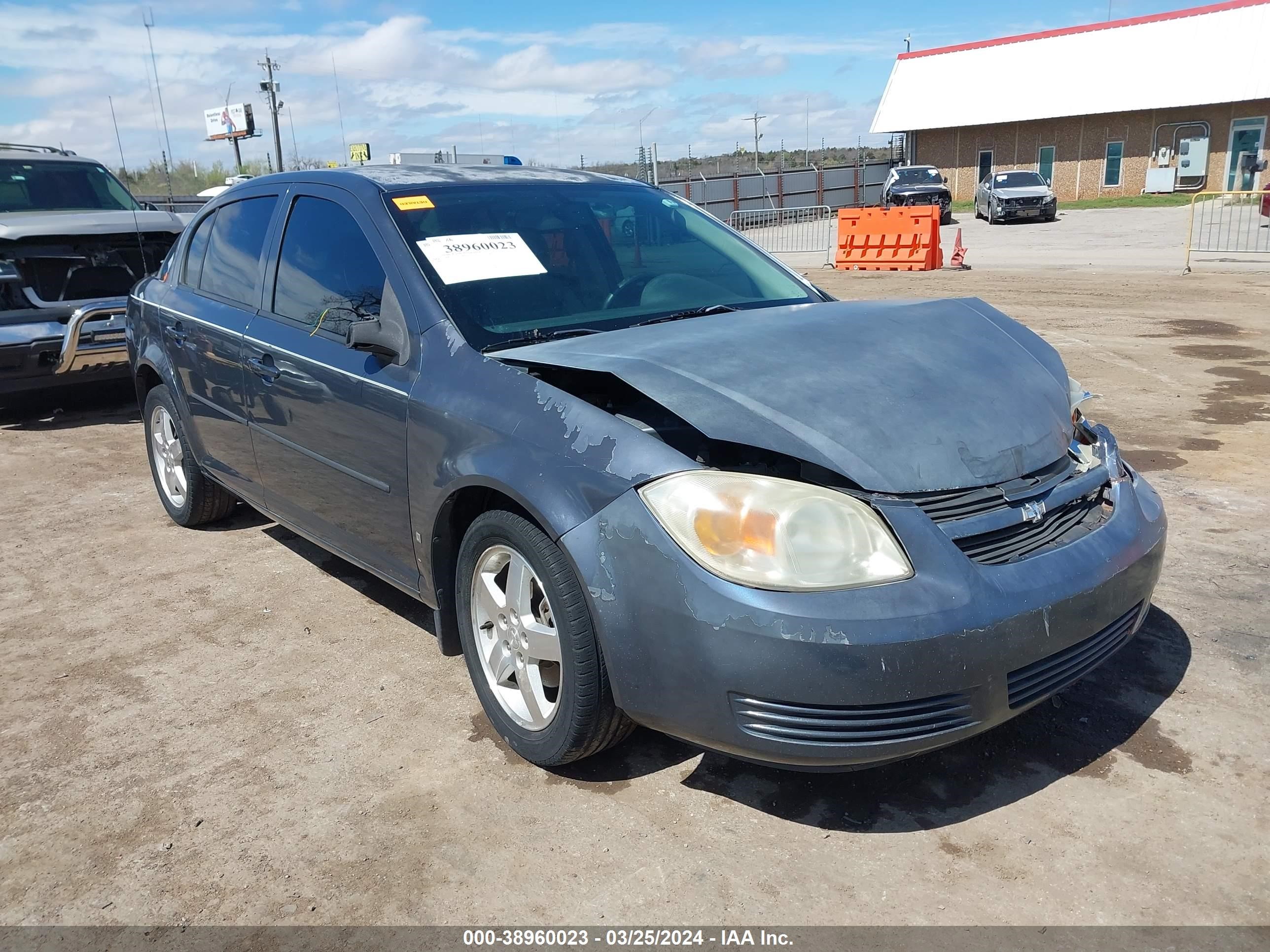 CHEVROLET COBALT 2008 1g1al58f387264746