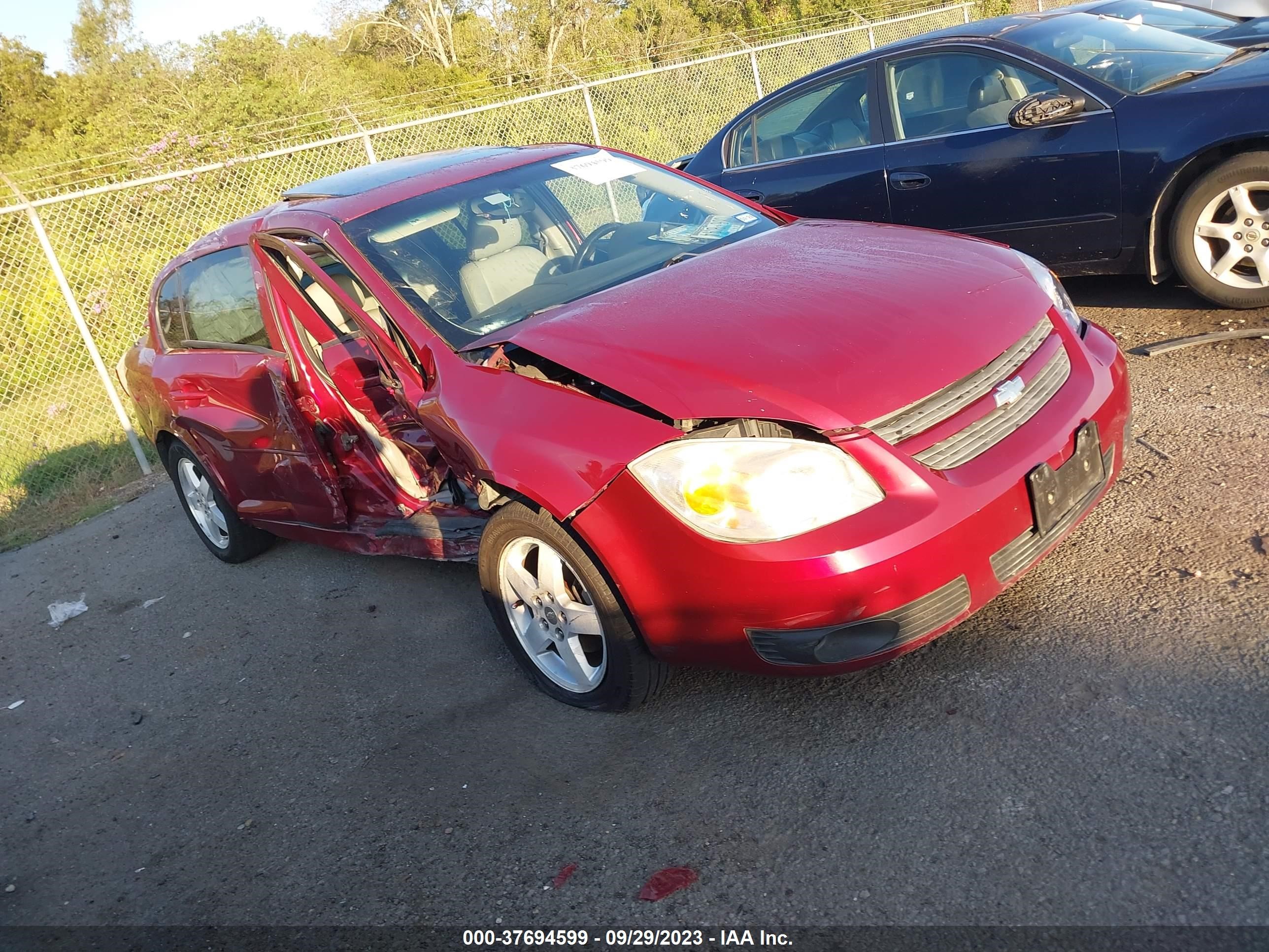 CHEVROLET COBALT 2008 1g1al58f587223020