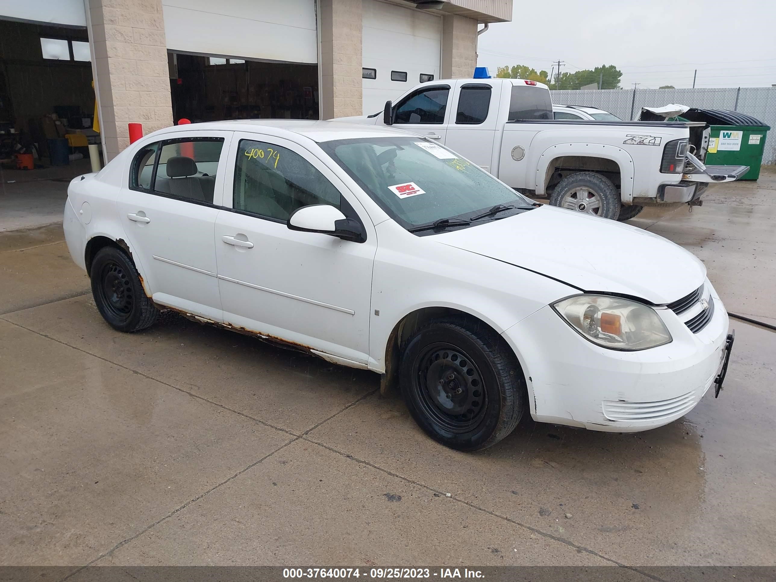 CHEVROLET COBALT 2008 1g1al58f587263839