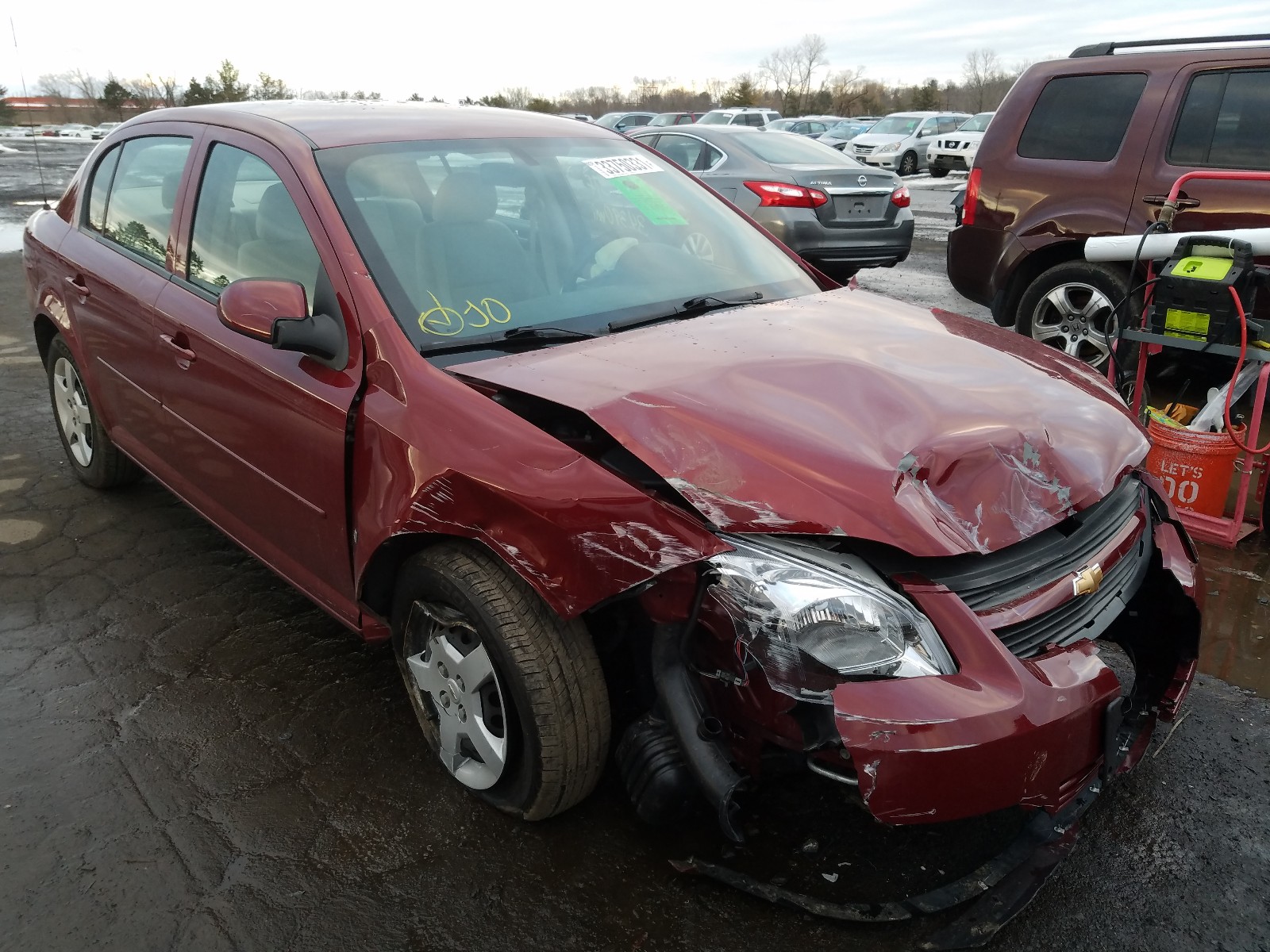 CHEVROLET COBALT LT 2008 1g1al58f687222927