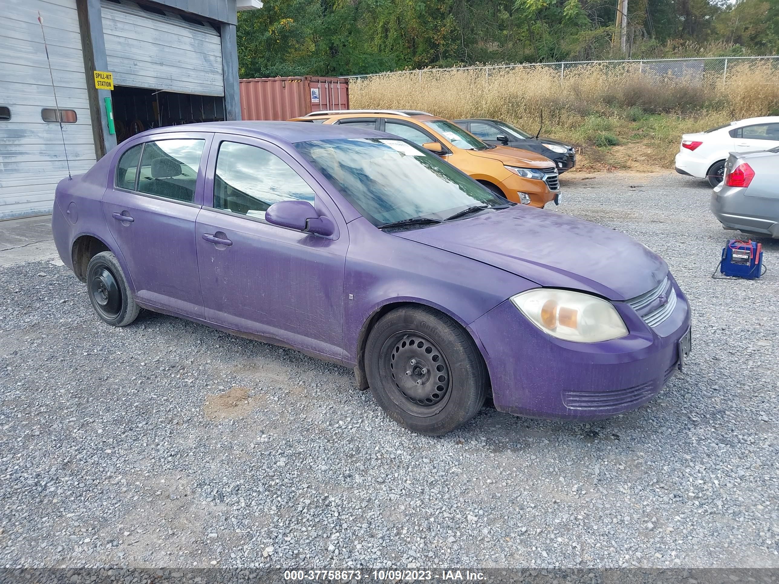 CHEVROLET COBALT 2008 1g1al58f787115725