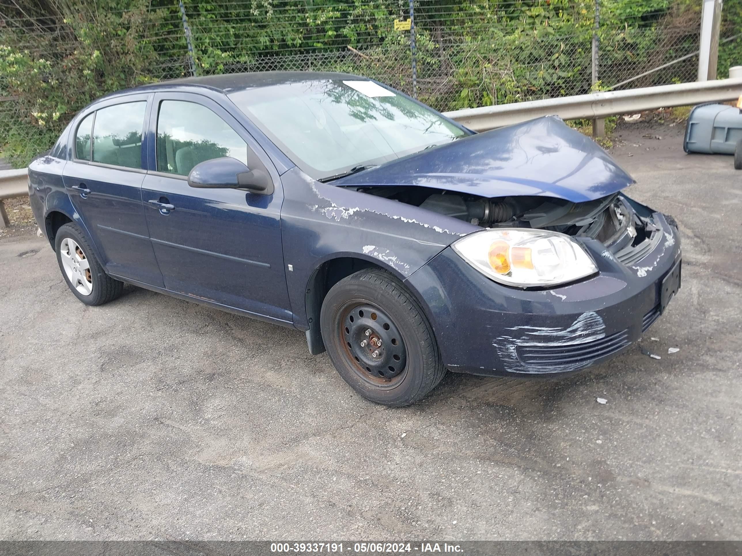 CHEVROLET COBALT 2008 1g1al58f787134453