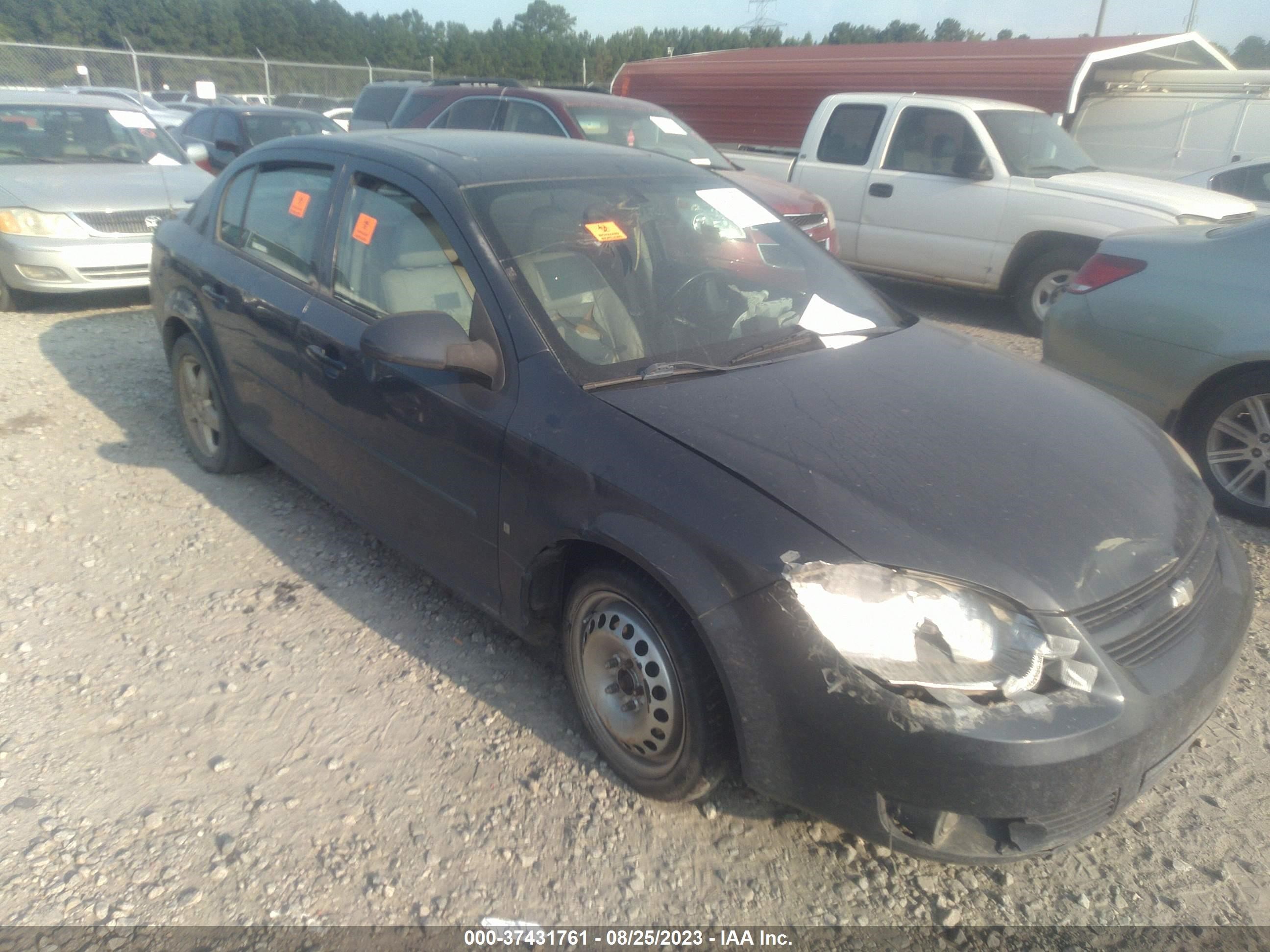 CHEVROLET COBALT 2008 1g1al58f787271537