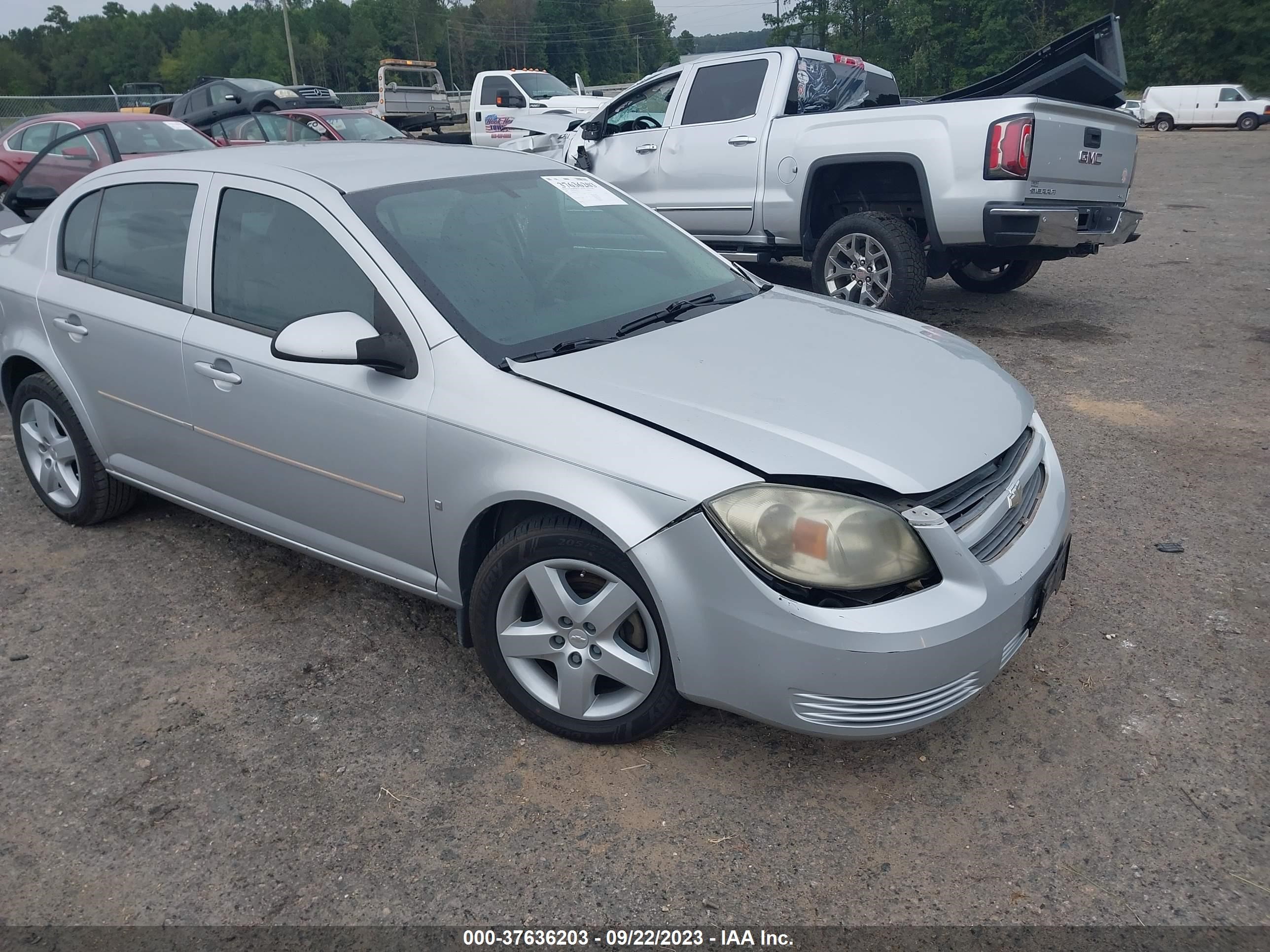 CHEVROLET COBALT 2008 1g1al58f987249720