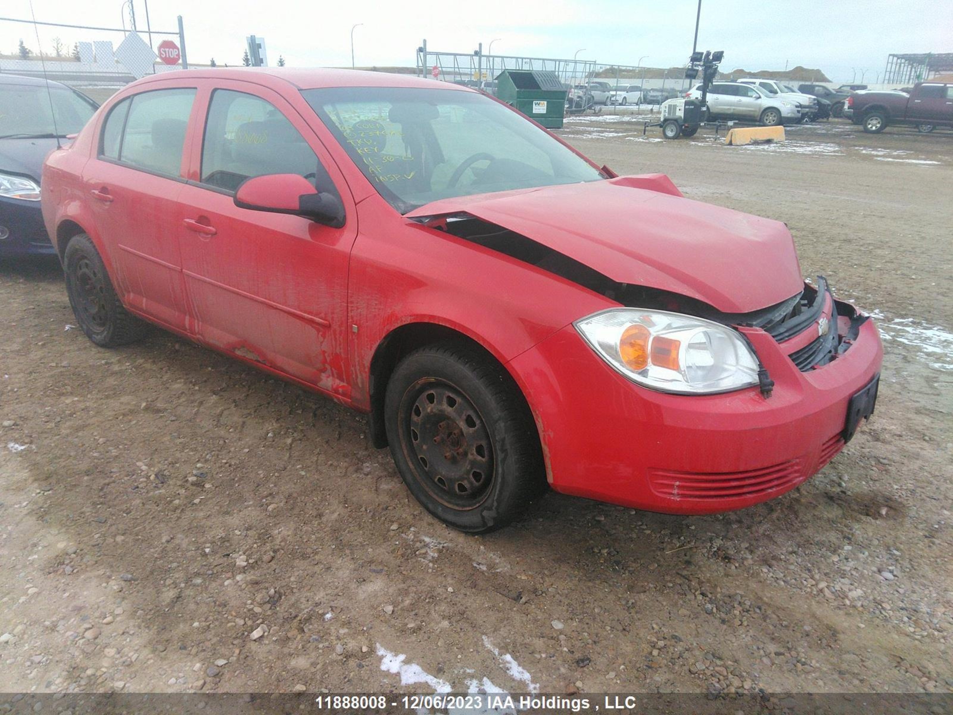 CHEVROLET COBALT 2008 1g1al58fx87237608