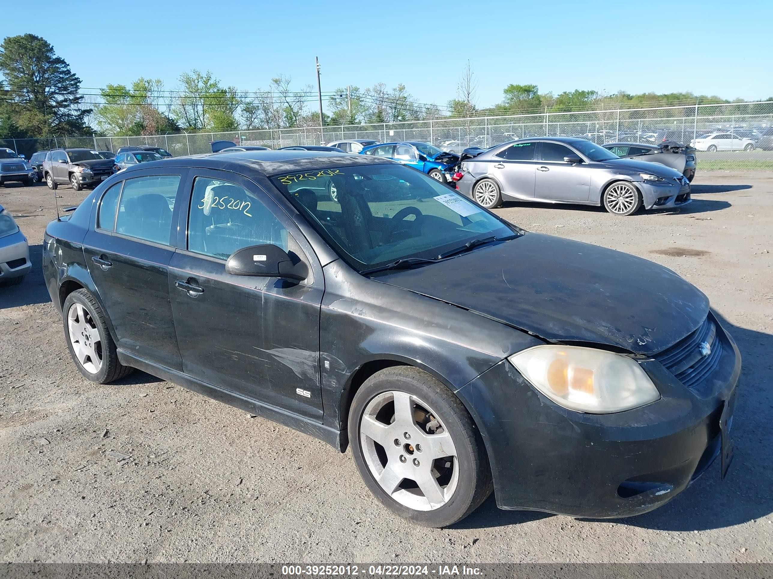 CHEVROLET COBALT 2007 1g1am55b577204500