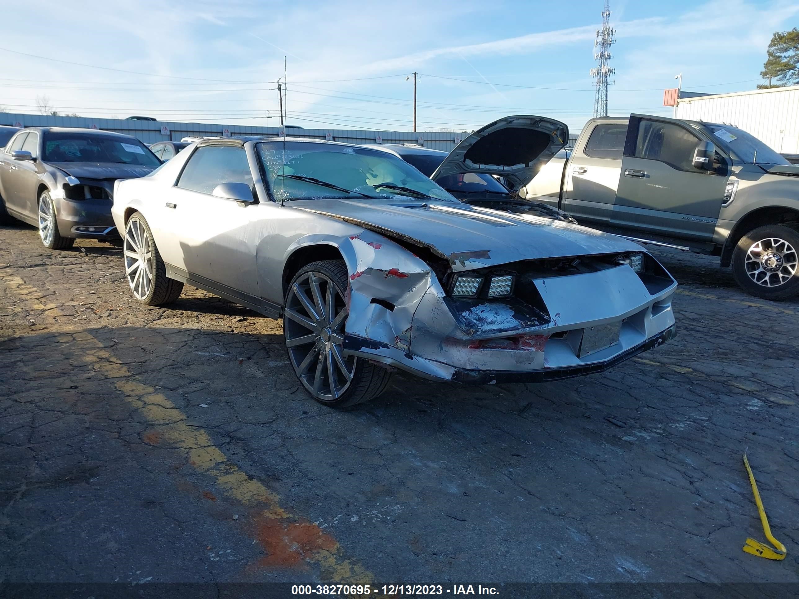 CHEVROLET CAMARO 1984 1g1ap87h6el160277