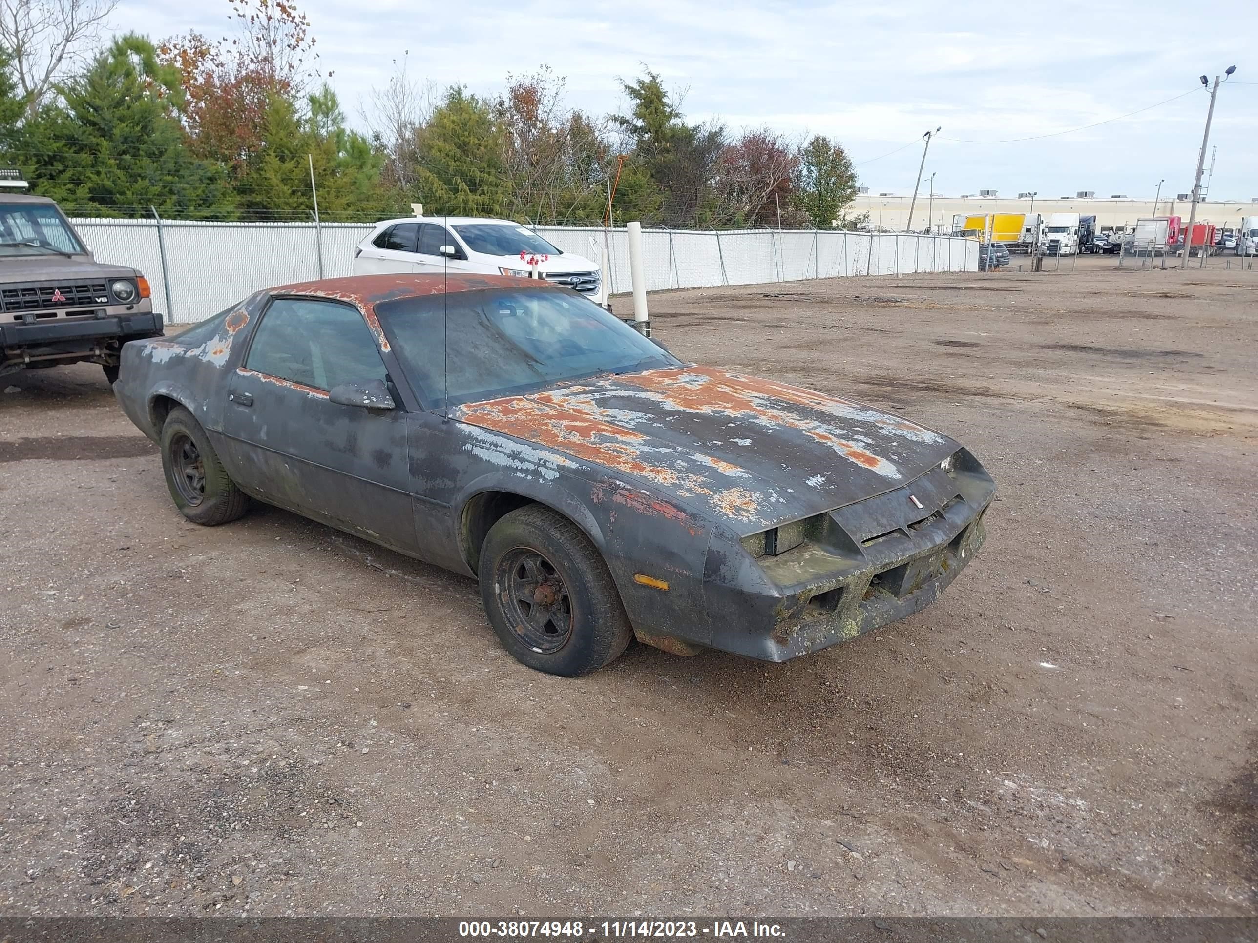 CHEVROLET CAMARO 1984 1g1ap87hxen112642