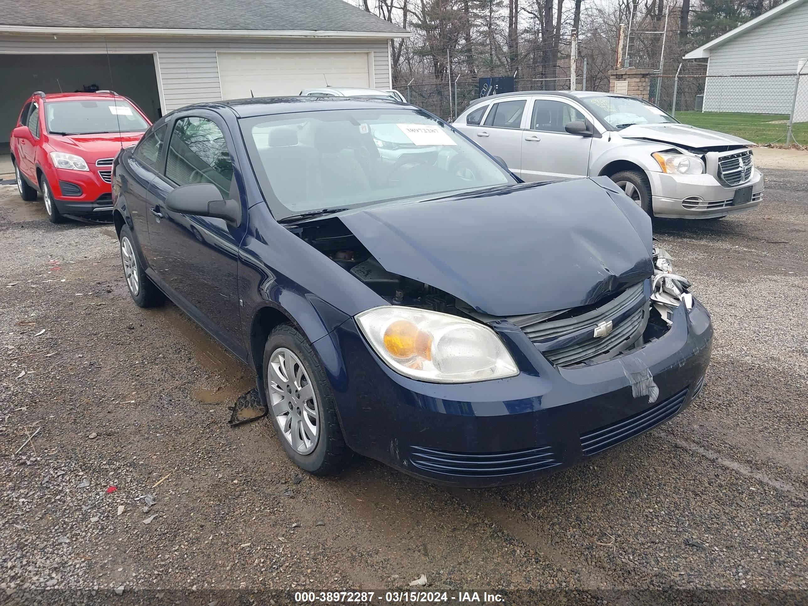 CHEVROLET COBALT 2009 1g1as18h097224882