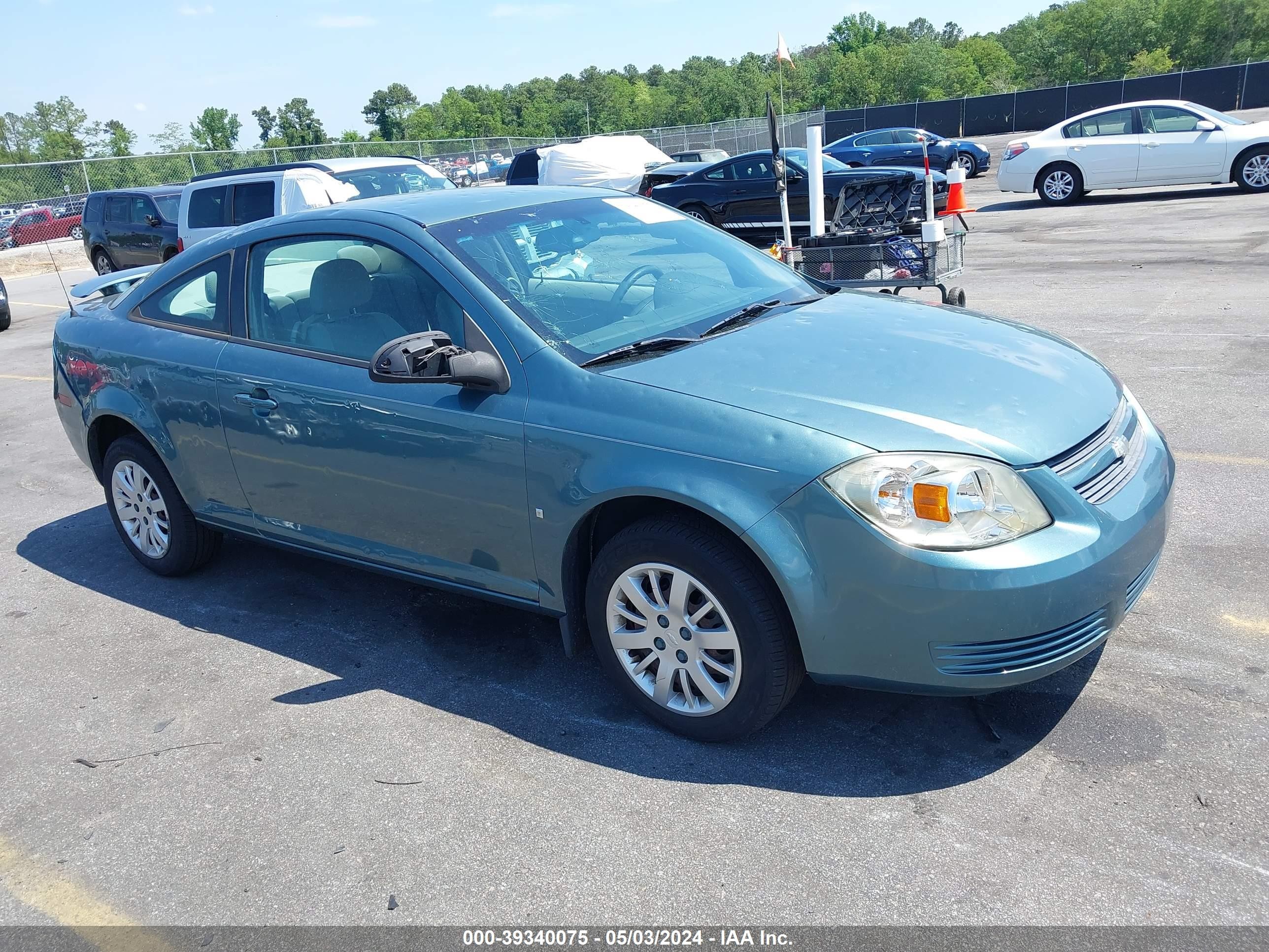 CHEVROLET COBALT 2009 1g1as18h997186780