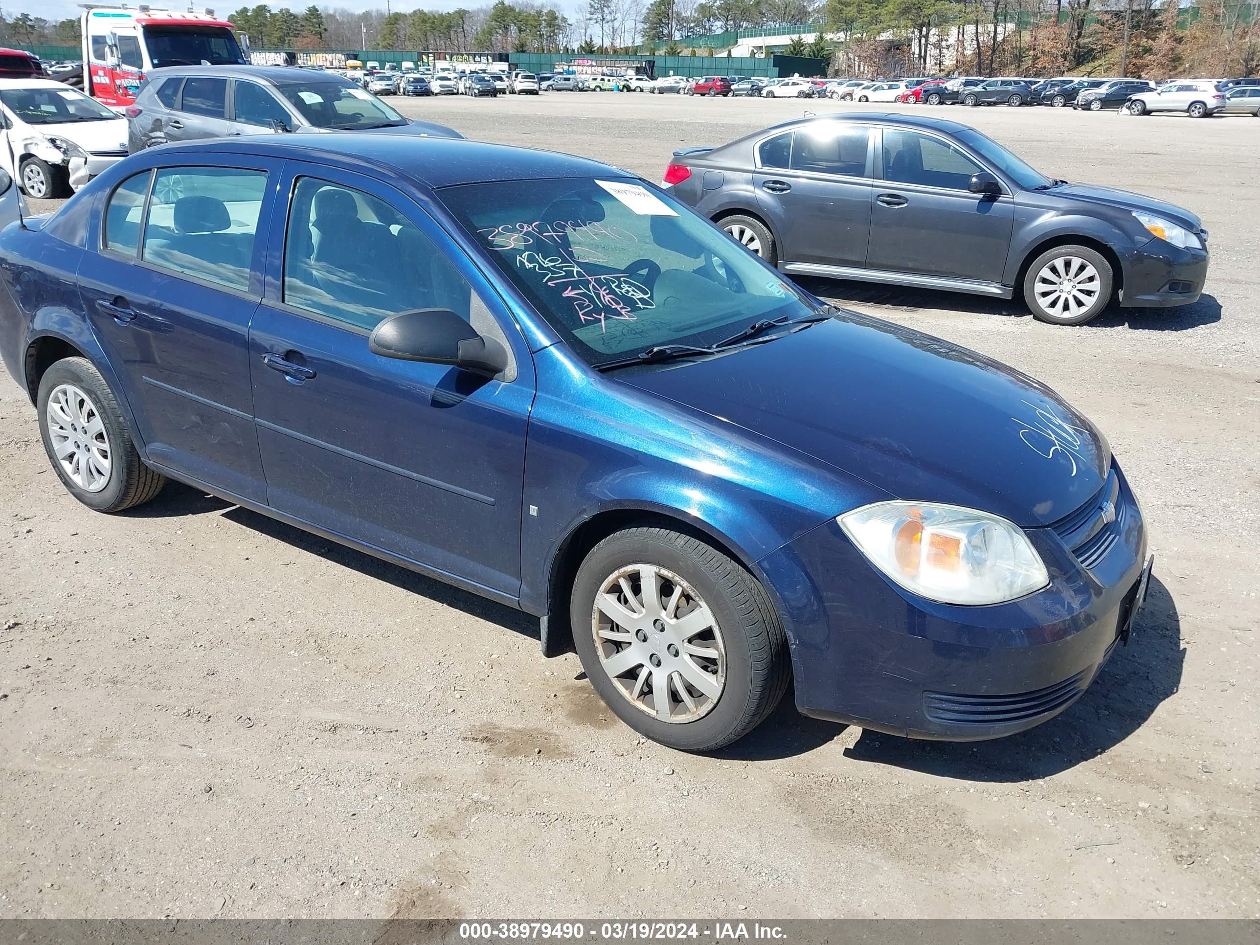 CHEVROLET COBALT 2009 1g1as58h197238605