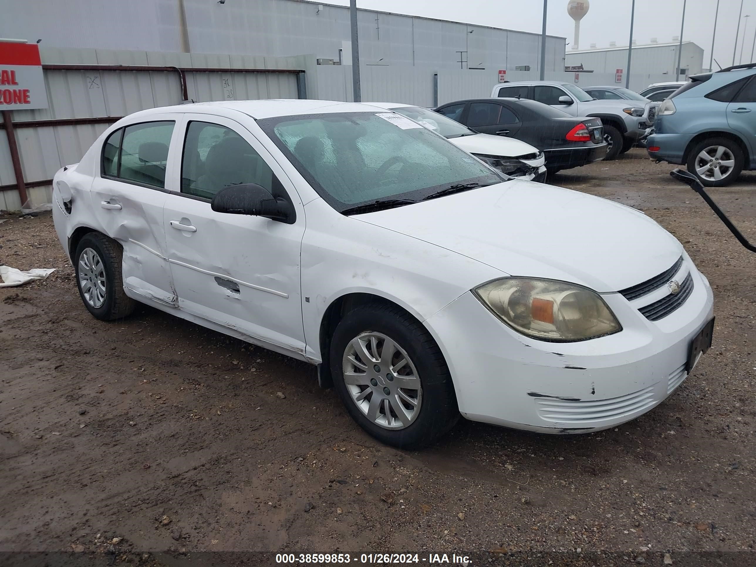 CHEVROLET COBALT 2009 1g1as58h897276297