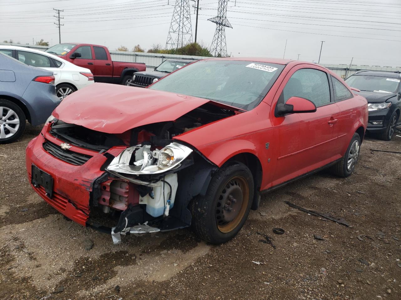 CHEVROLET COBALT 2009 1g1at18h397126927