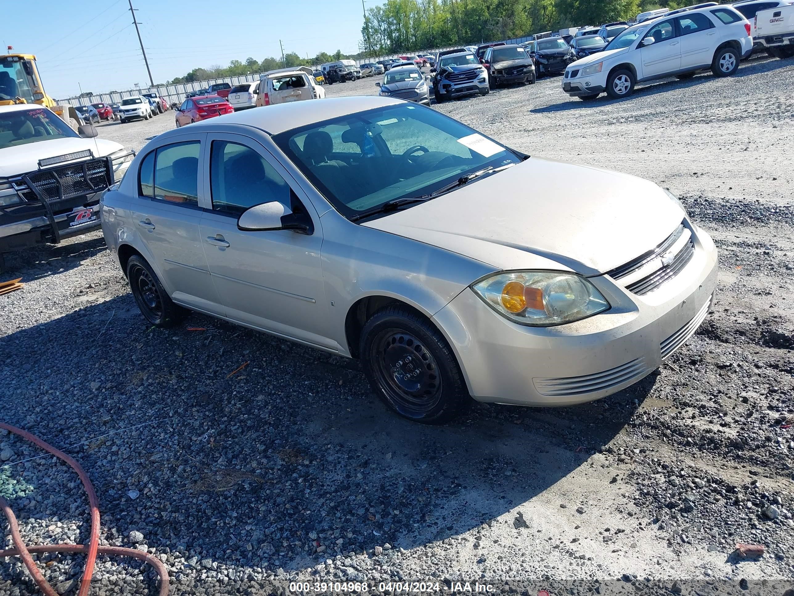 CHEVROLET COBALT 2009 1g1at58h197222398