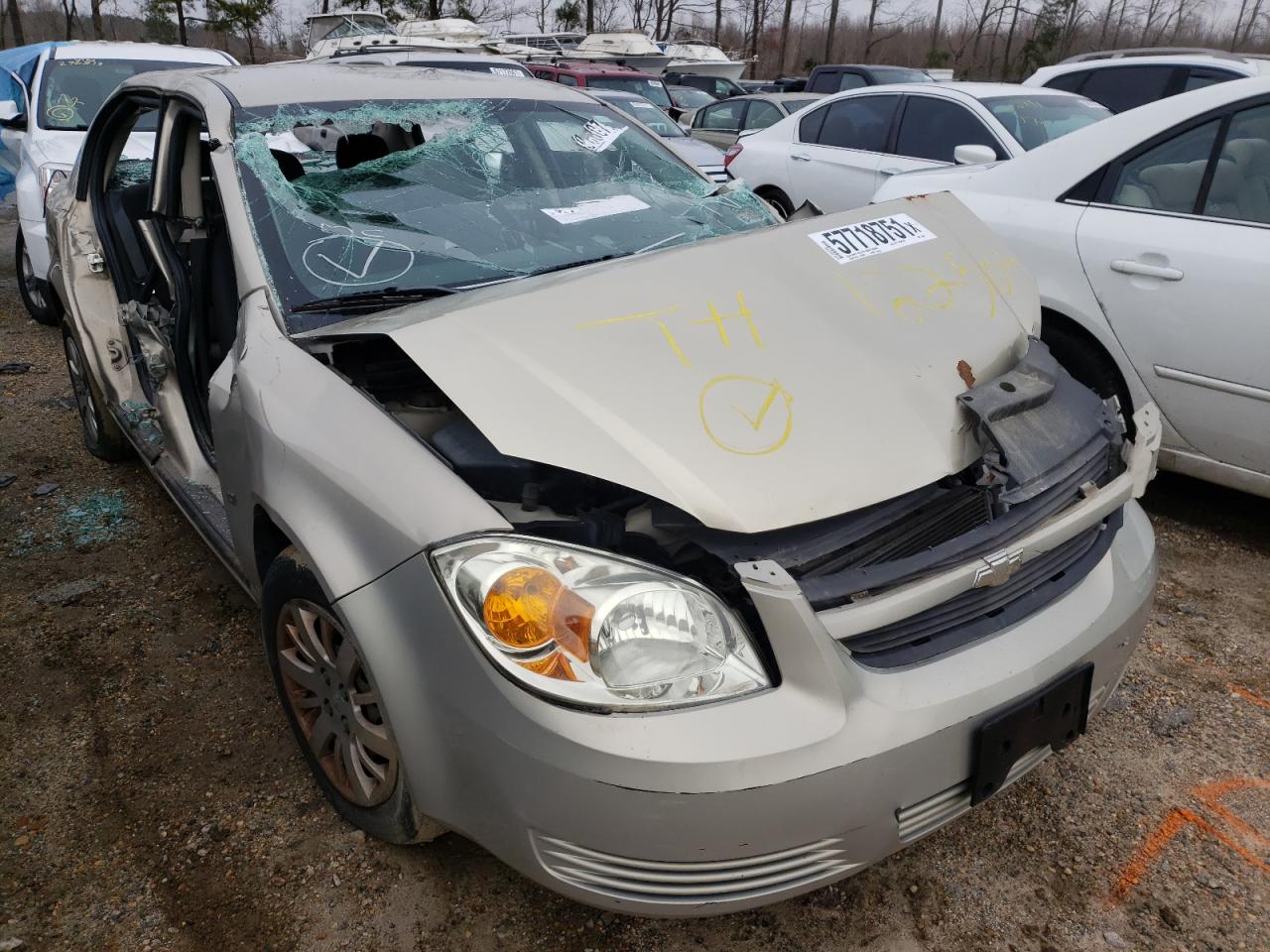 CHEVROLET COBALT 2009 1g1at58h297122584