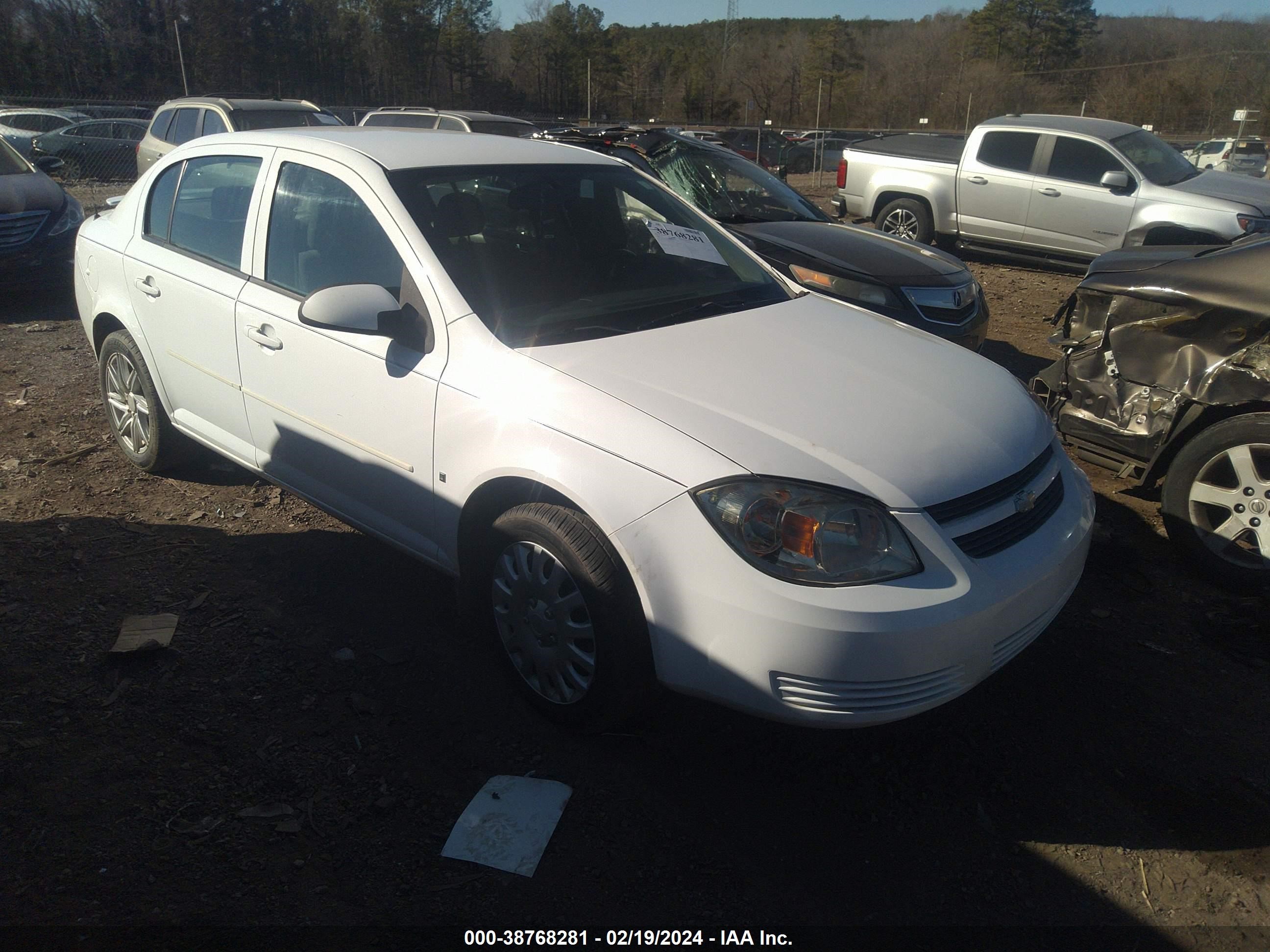 CHEVROLET COBALT 2009 1g1at58h497153027