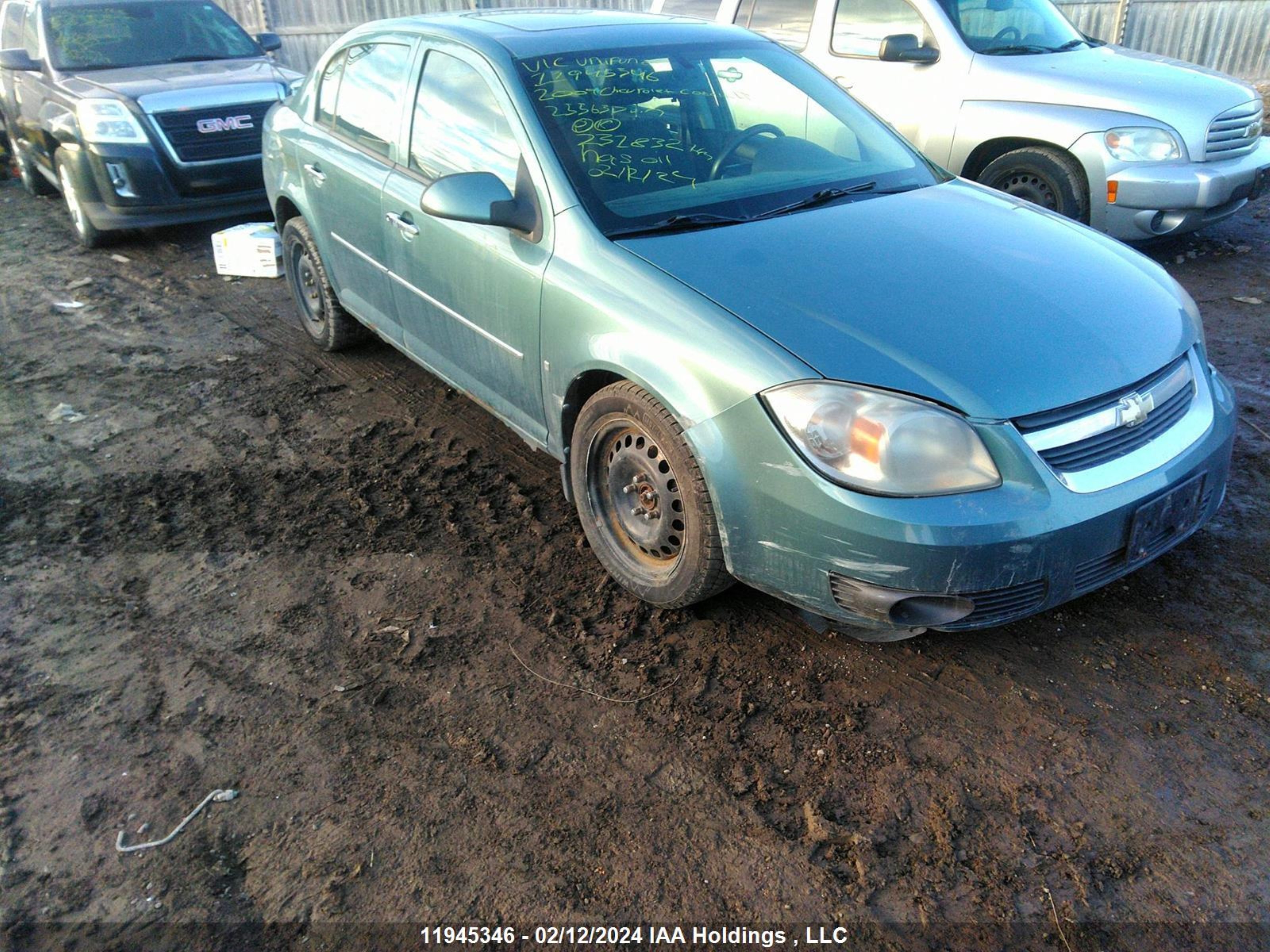 CHEVROLET COBALT 2009 1g1at58h497255637