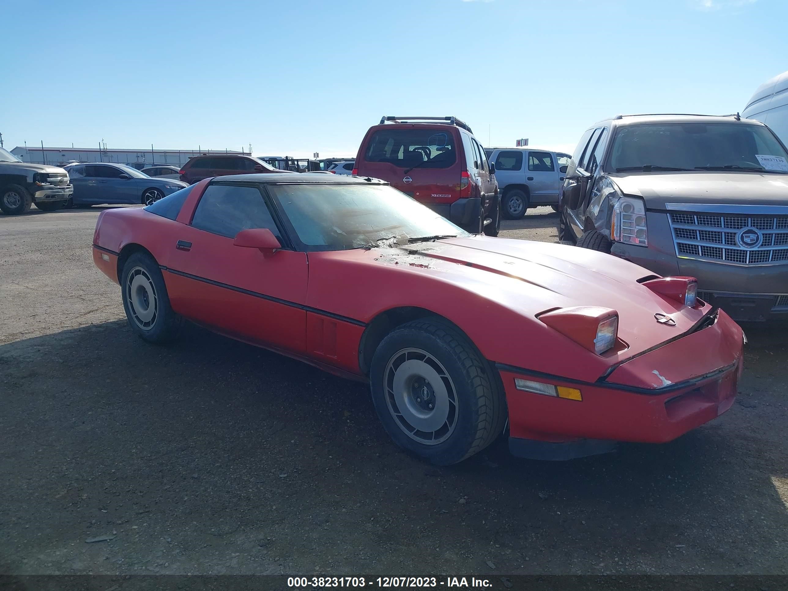 CHEVROLET CORVETTE 1984 1g1ay0782e5116649