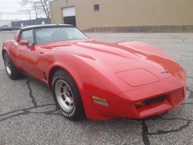 CHEVROLET CORVETTE 1981 1g1ay8760bs421416