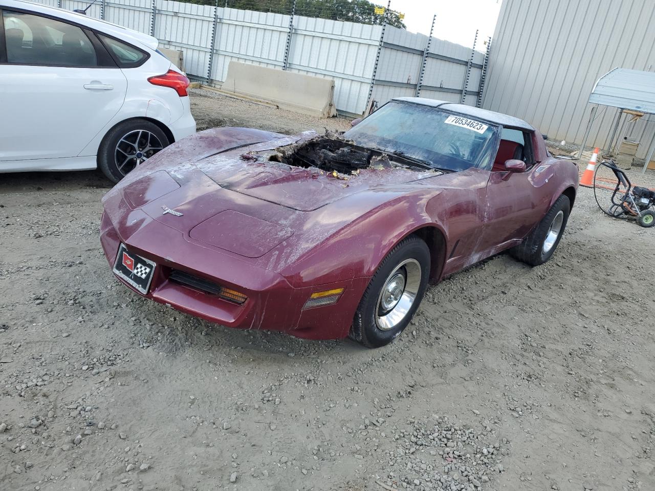 CHEVROLET CORVETTE 1981 1g1ay8761bs405421