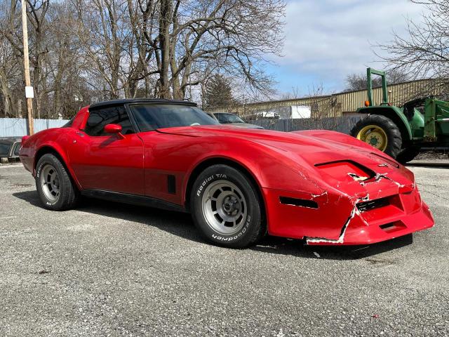 CHEVROLET CORVETTE 1981 1g1ay8761bs408304