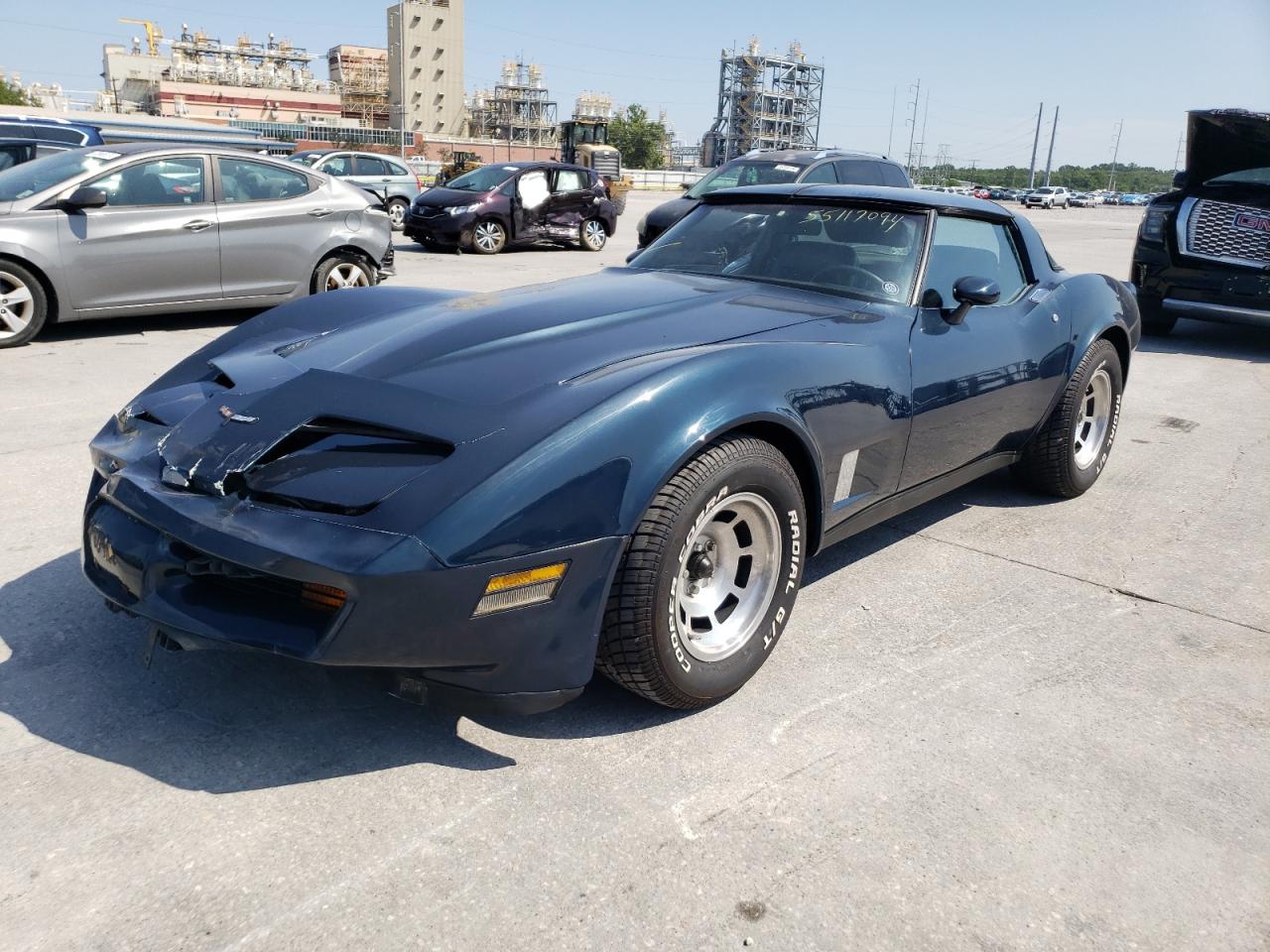 CHEVROLET CORVETTE 1981 1g1ay8761bs414281