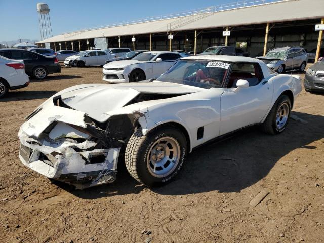 CHEVROLET CORVETTE 1981 1g1ay8761bs416080