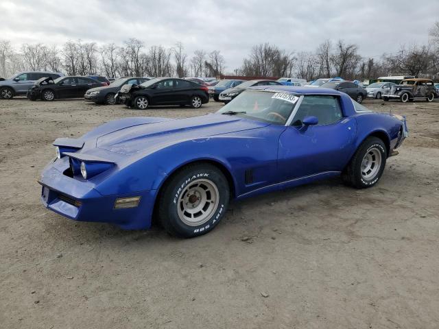 CHEVROLET CORVETTE 1981 1g1ay8767b5103369