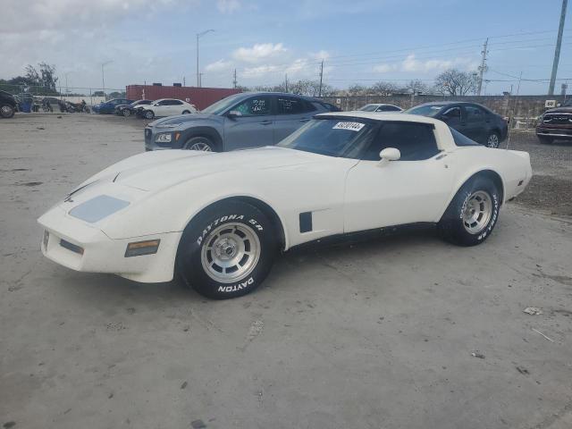 CHEVROLET CORVETTE 1981 1g1ay8769bs400970