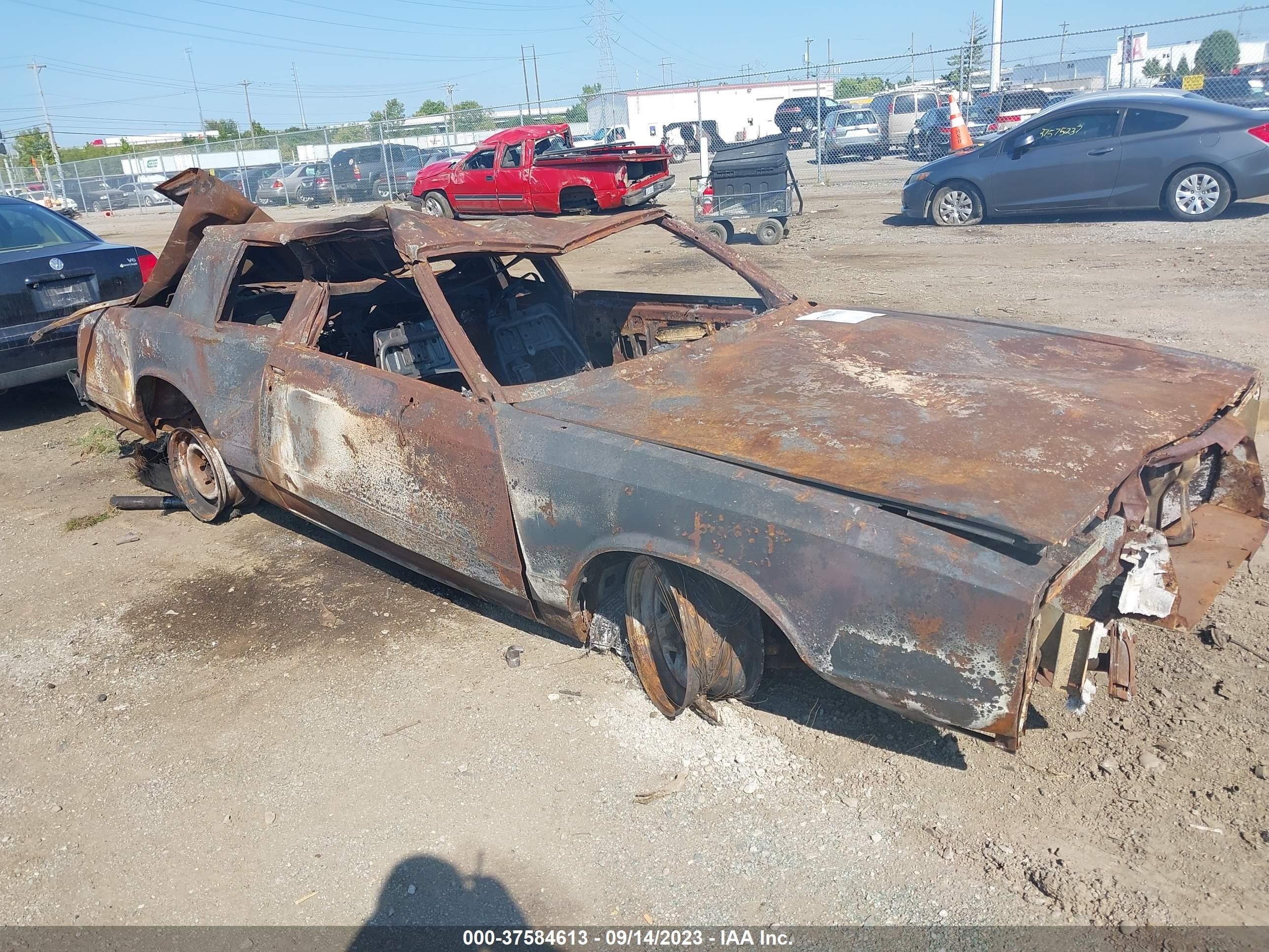 CHEVROLET MONTE CARLO 1984 1g1az37gxer214794