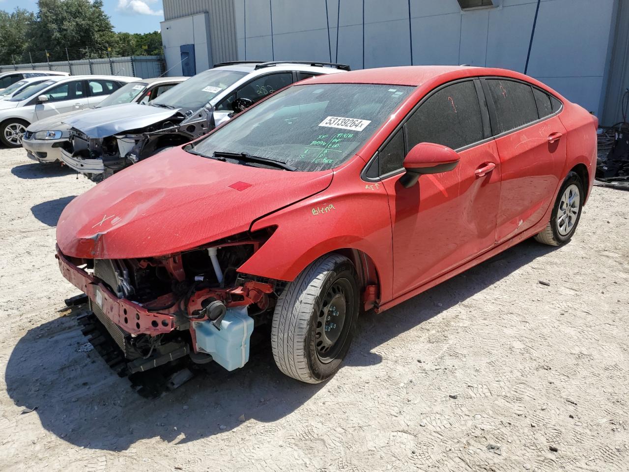 CHEVROLET CRUZE 2019 1g1bc5sm1k7142843