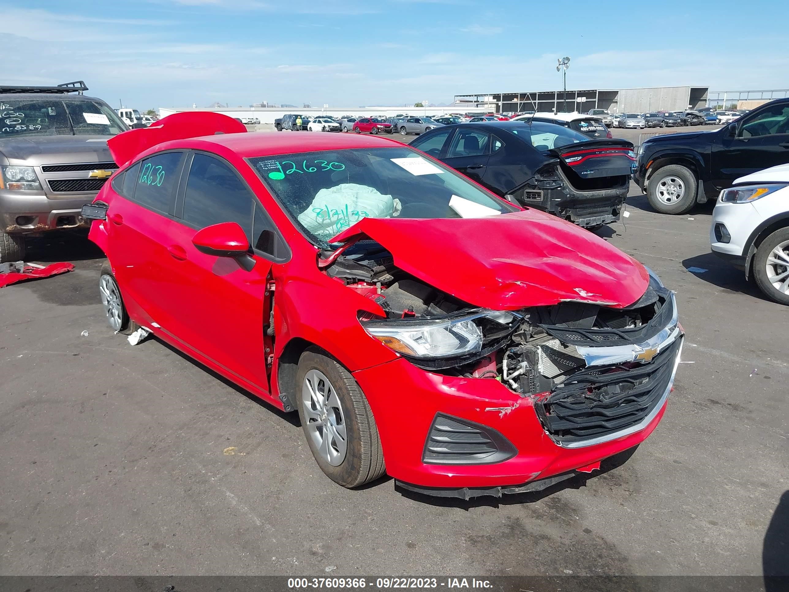 CHEVROLET CRUZE 2019 1g1bc5sm2k7142236