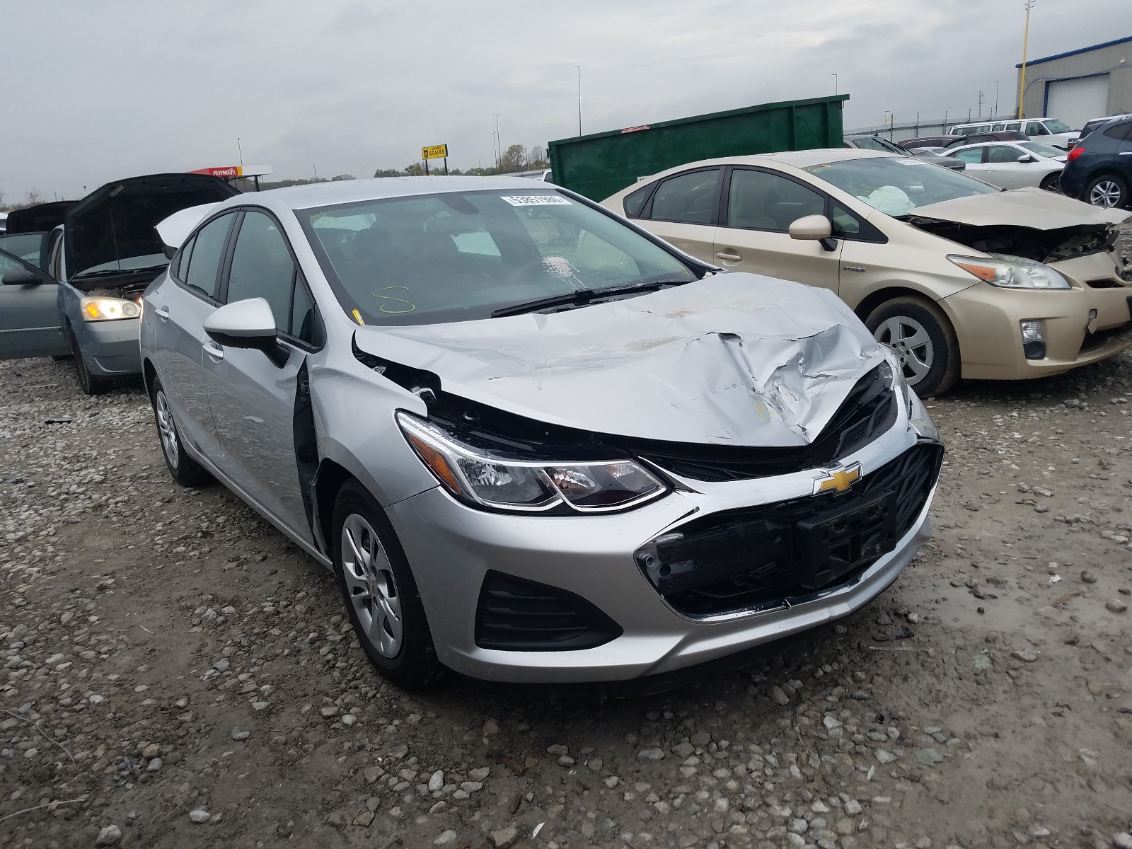 CHEVROLET CRUZE LS 2019 1g1bc5sm3k7131441