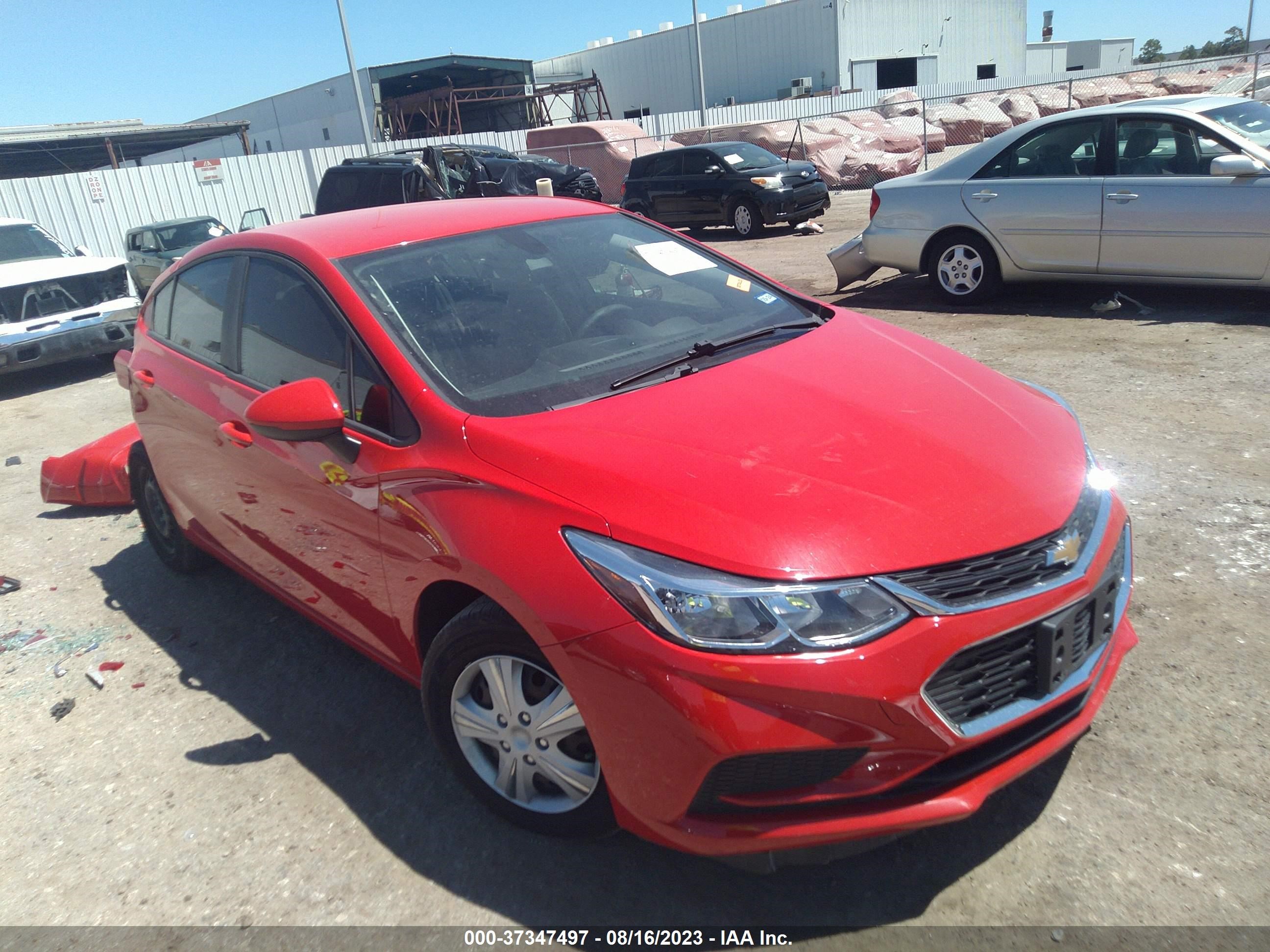 CHEVROLET CRUZE 2018 1g1bc5sm5j7157229