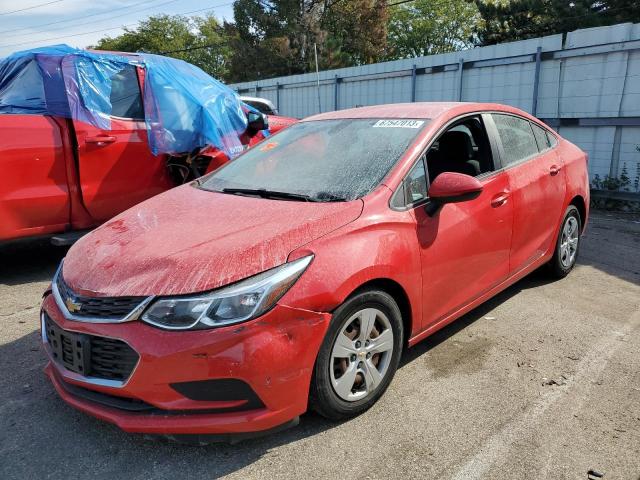 CHEVROLET CRUZE LS 2017 1g1bc5sm6h7176706