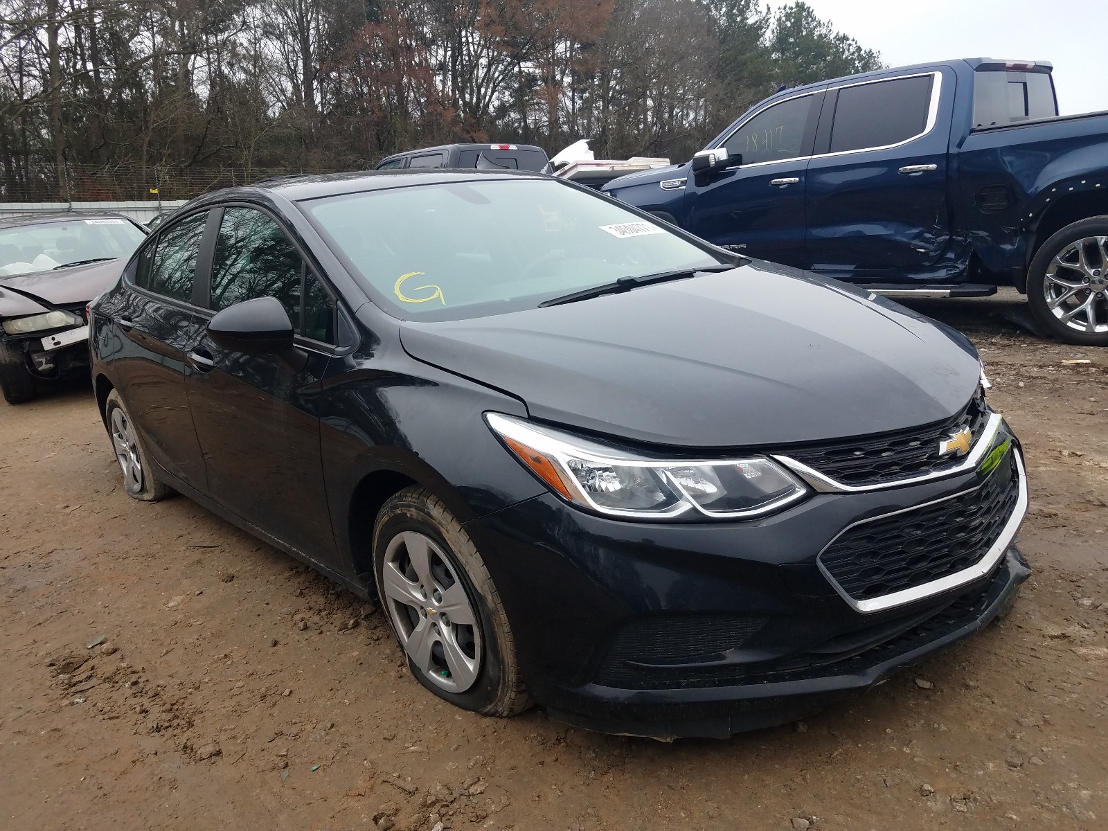 CHEVROLET CRUZE LS 2017 1g1bc5sm6h7234670