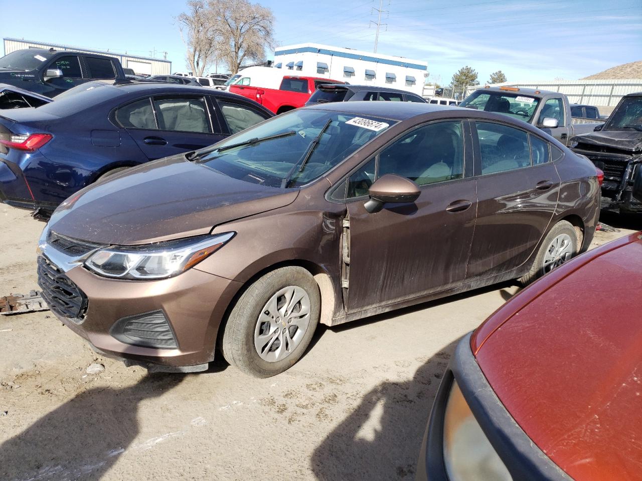 CHEVROLET CRUZE 2019 1g1bc5sm8k7110665