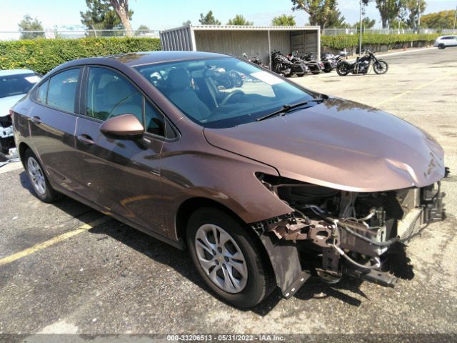 CHEVROLET CRUZE 2019 1g1bc5sm9k7122288