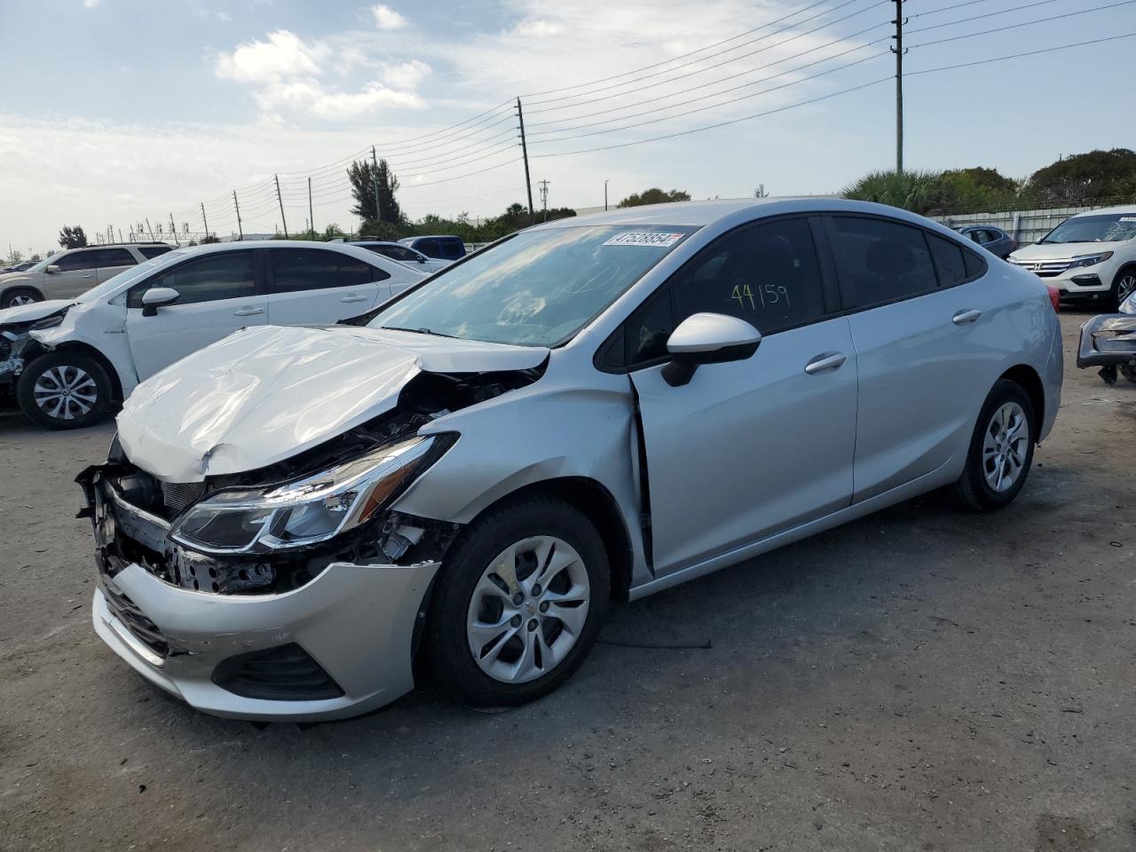 CHEVROLET CRUZE 2019 1g1bc5sm9k7147062