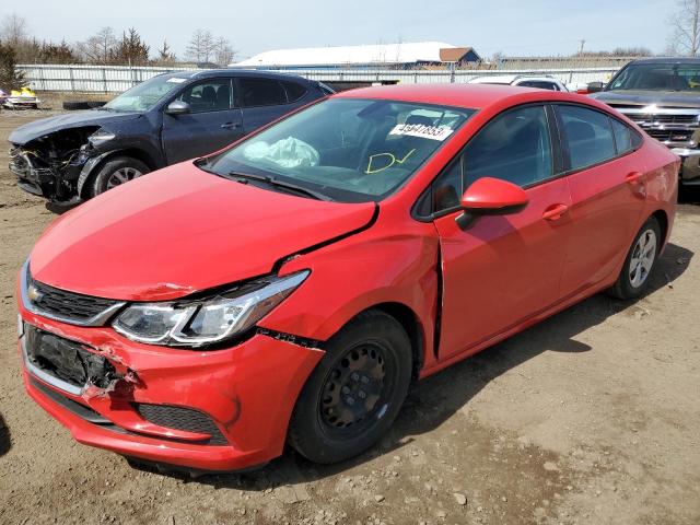 CHEVROLET CRUZE LS 2016 1g1bc5smxg7275107