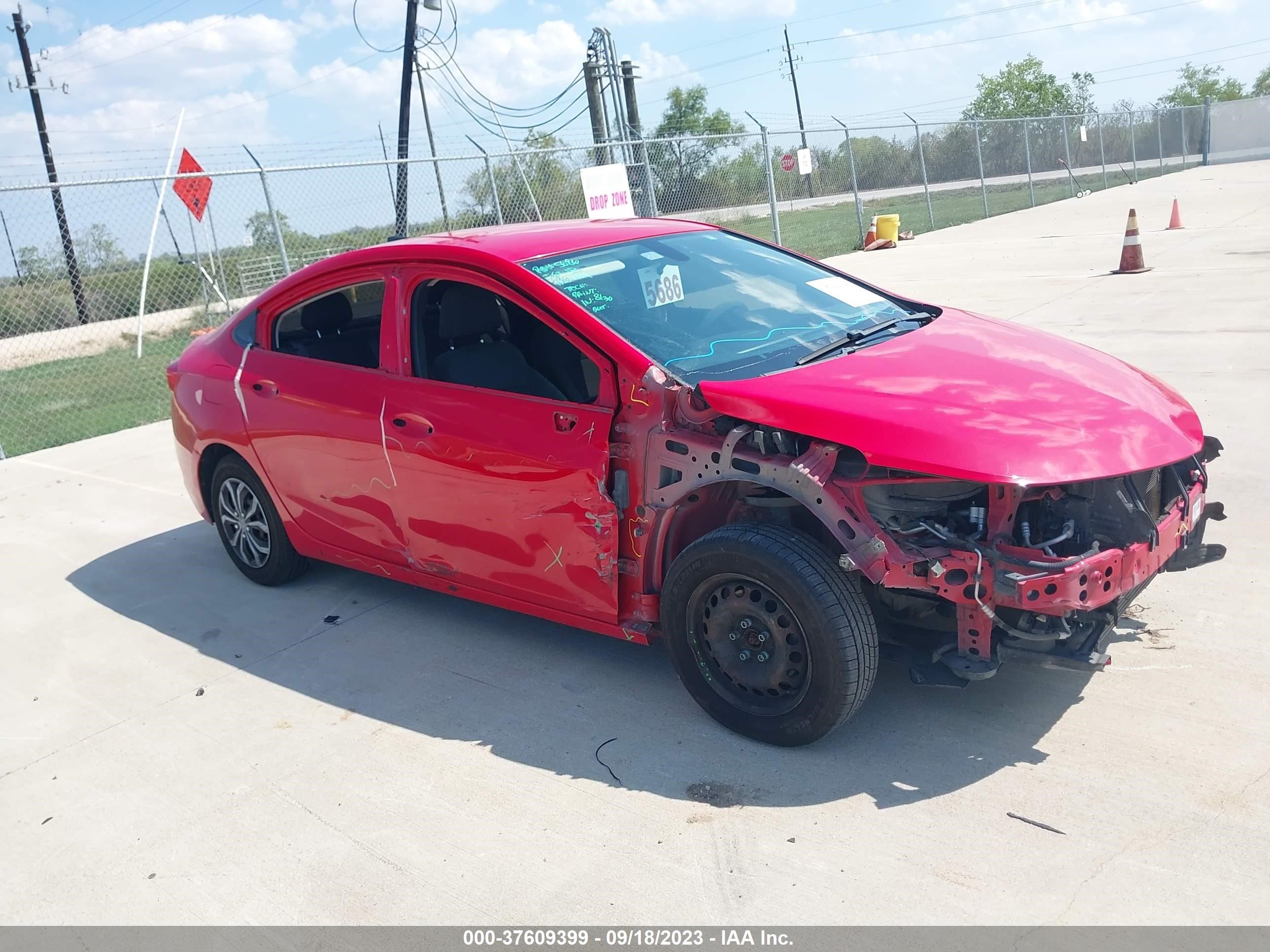 CHEVROLET CRUZE 2017 1g1bc5smxh7154269