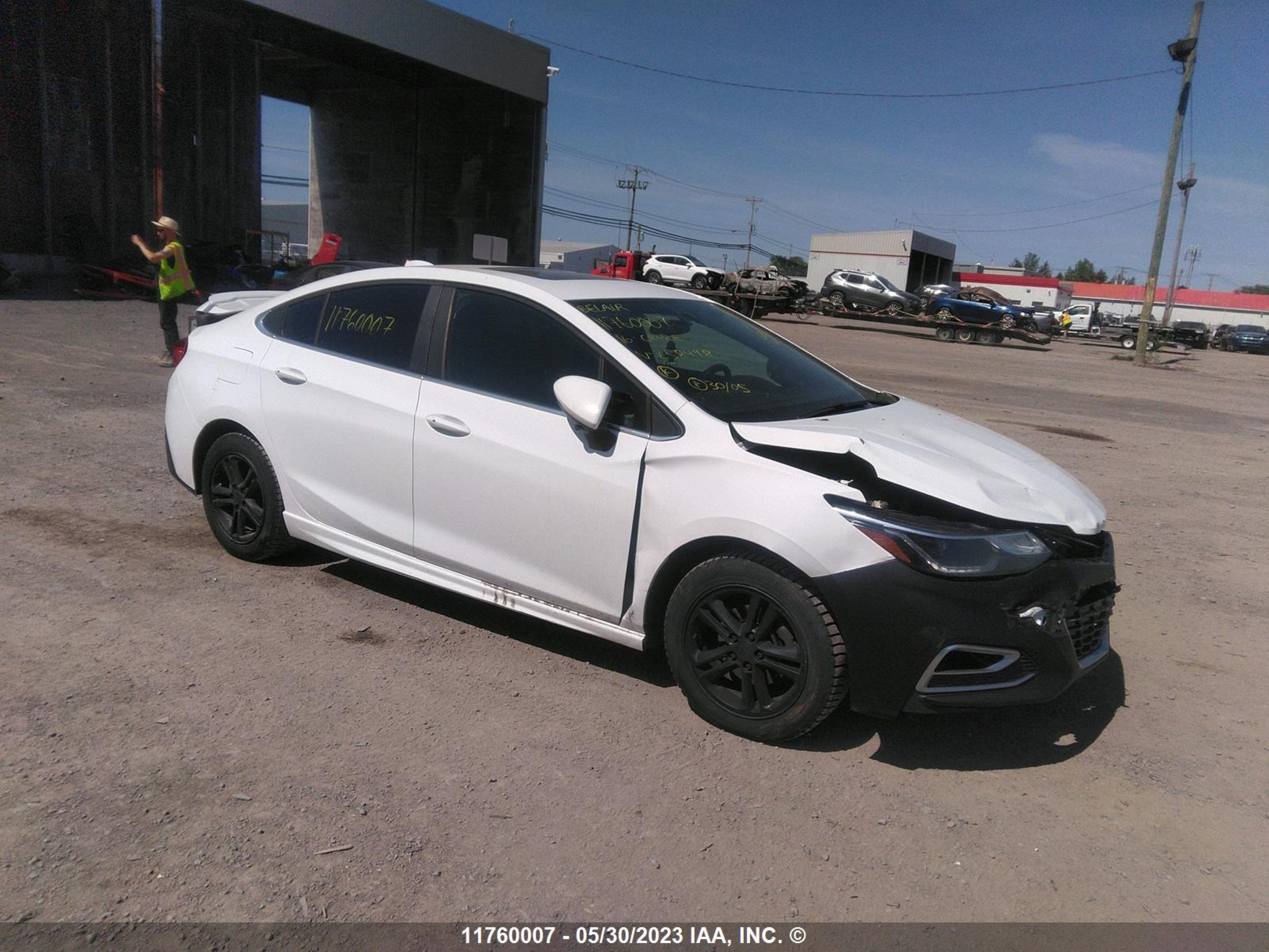 CHEVROLET CRUZE 2016 1g1bd5sm3g7258498